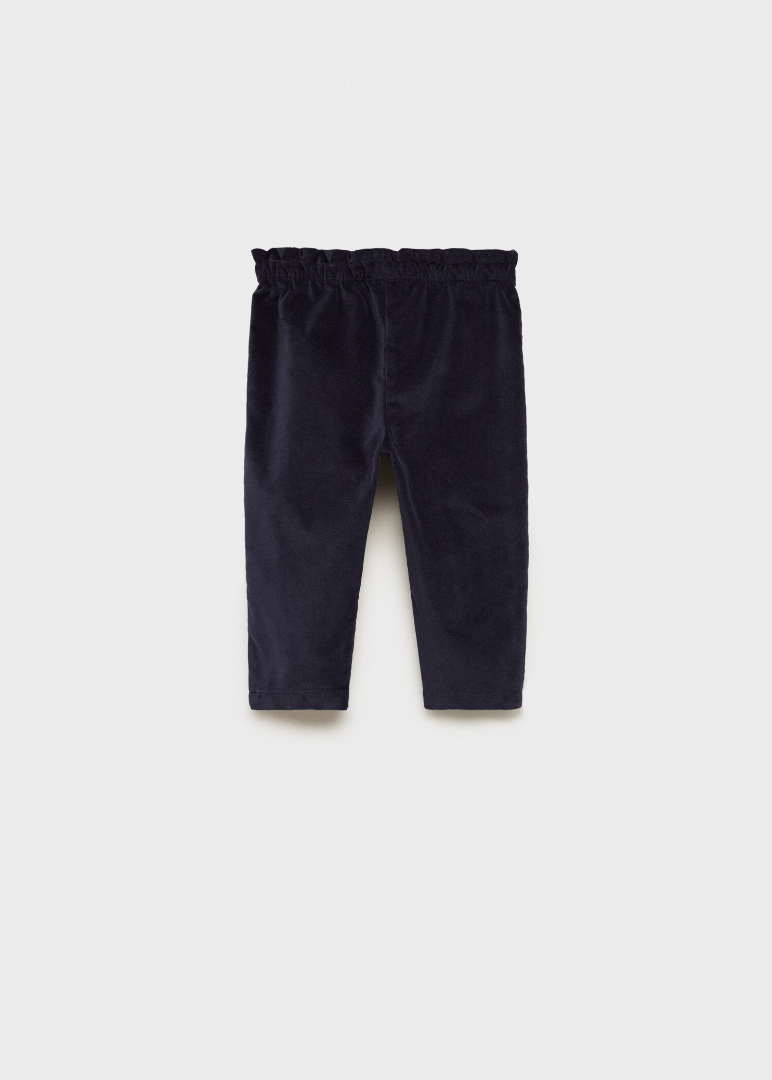 Velvet trousers - Reverse of the article