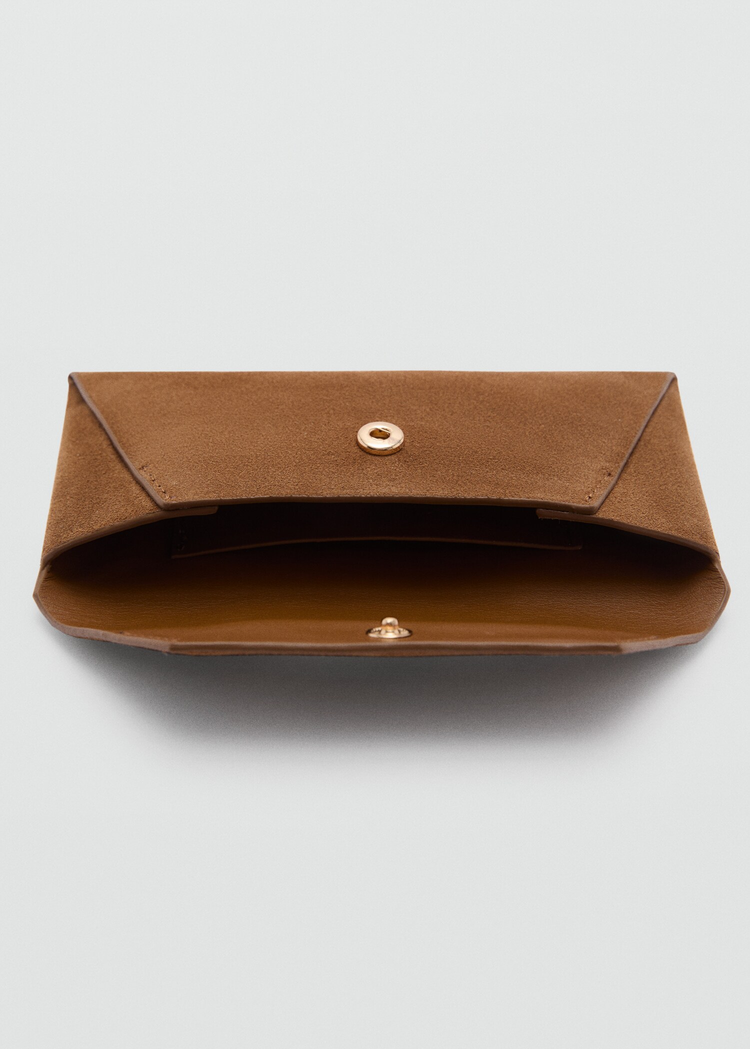 Leather purse - Medium plane