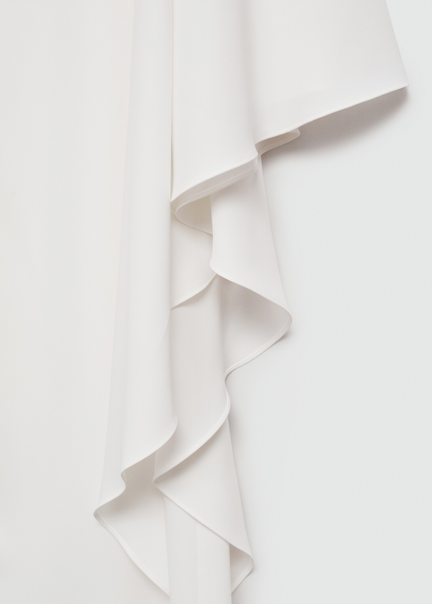 Asymmetrical cape dress - Details of the article 8
