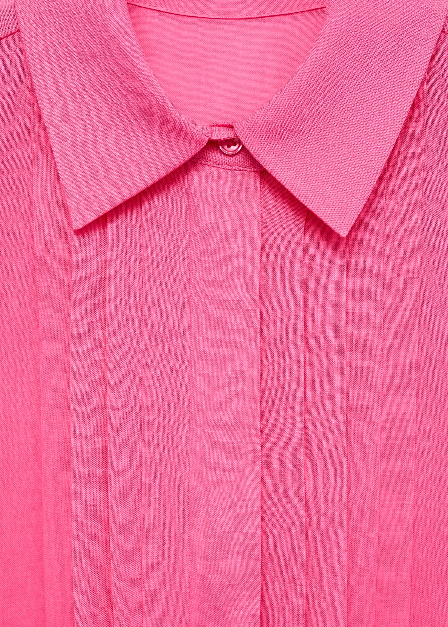 Shirt dress with slits - Details of the article 8