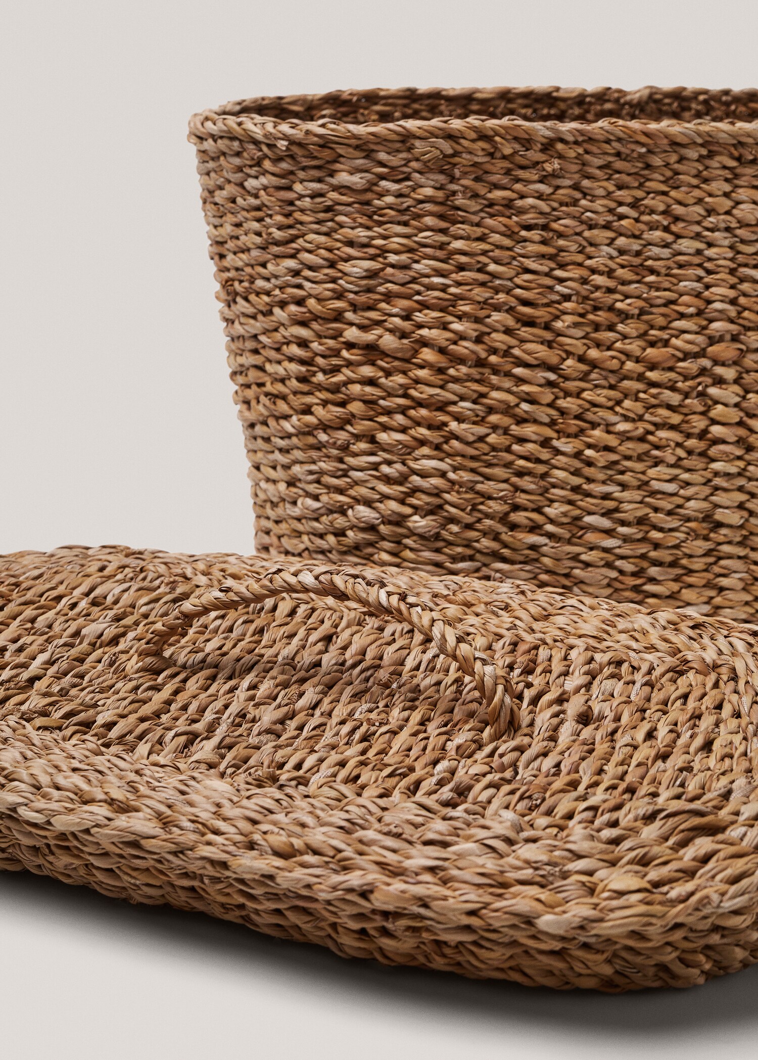 Panier moyen ovale fibres naturelles - Détail de l'article 2