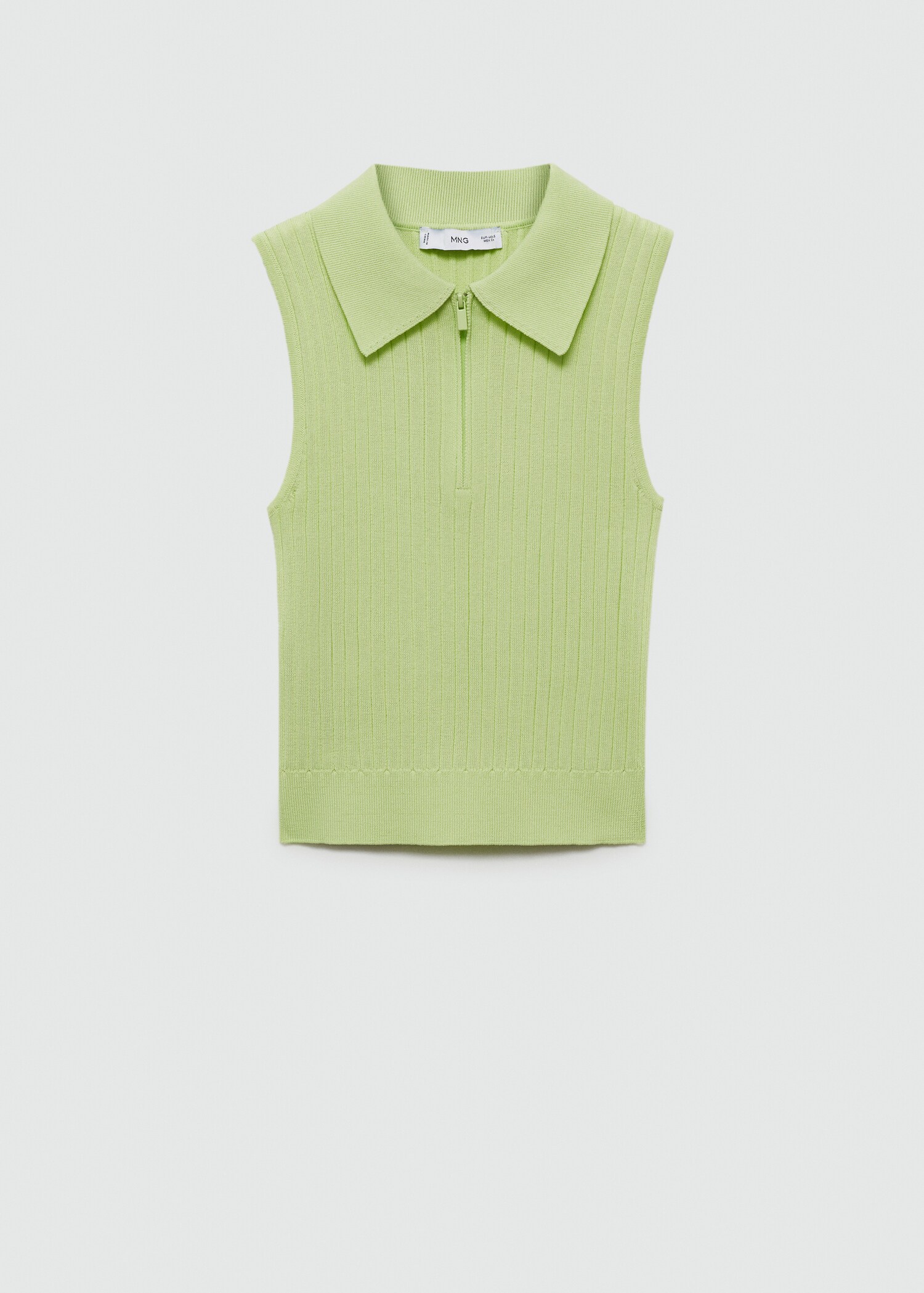 Buttoned round-neck cardigan - Article without model