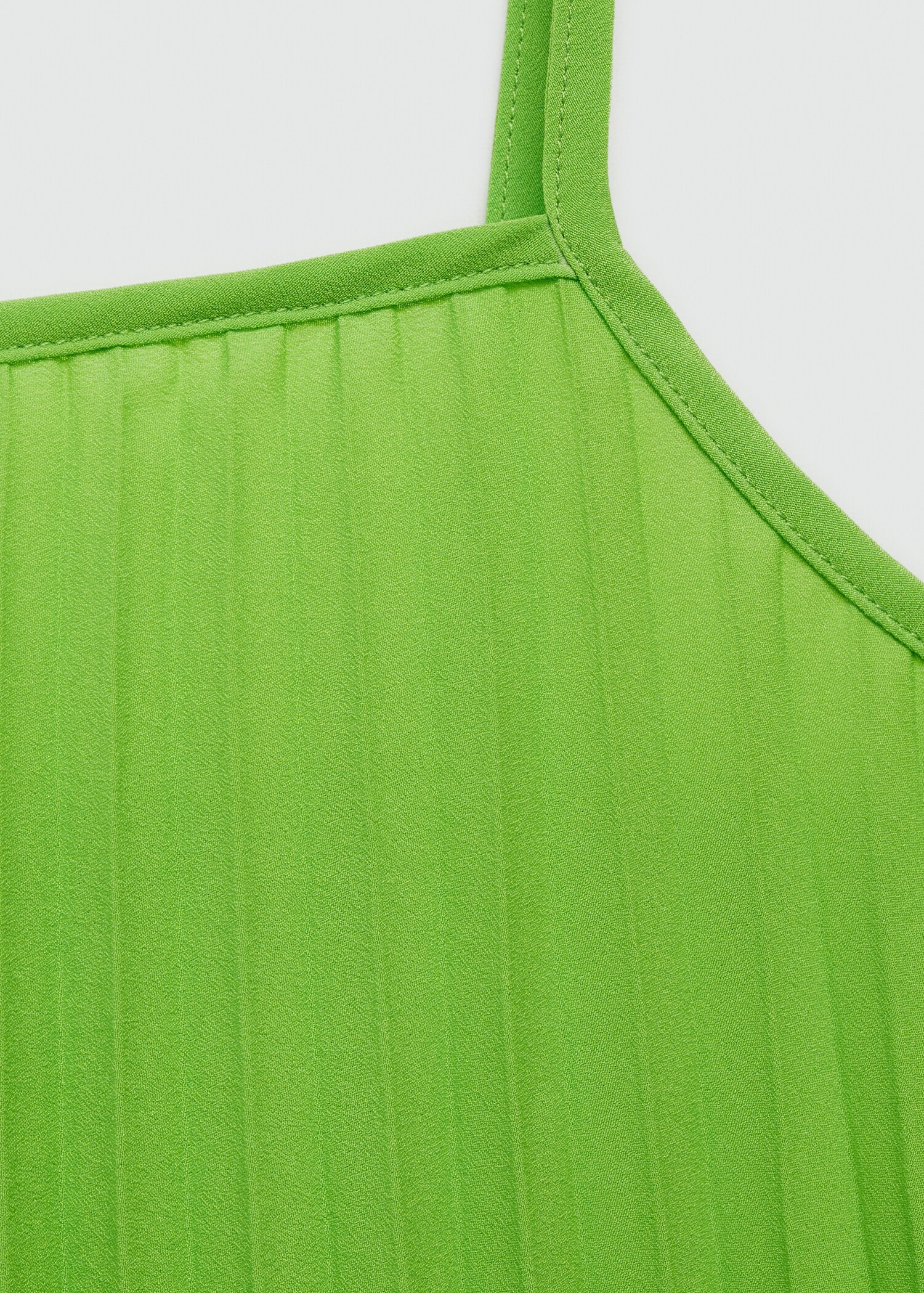 Vestido plisado lazo - Detalle del artículo 0
