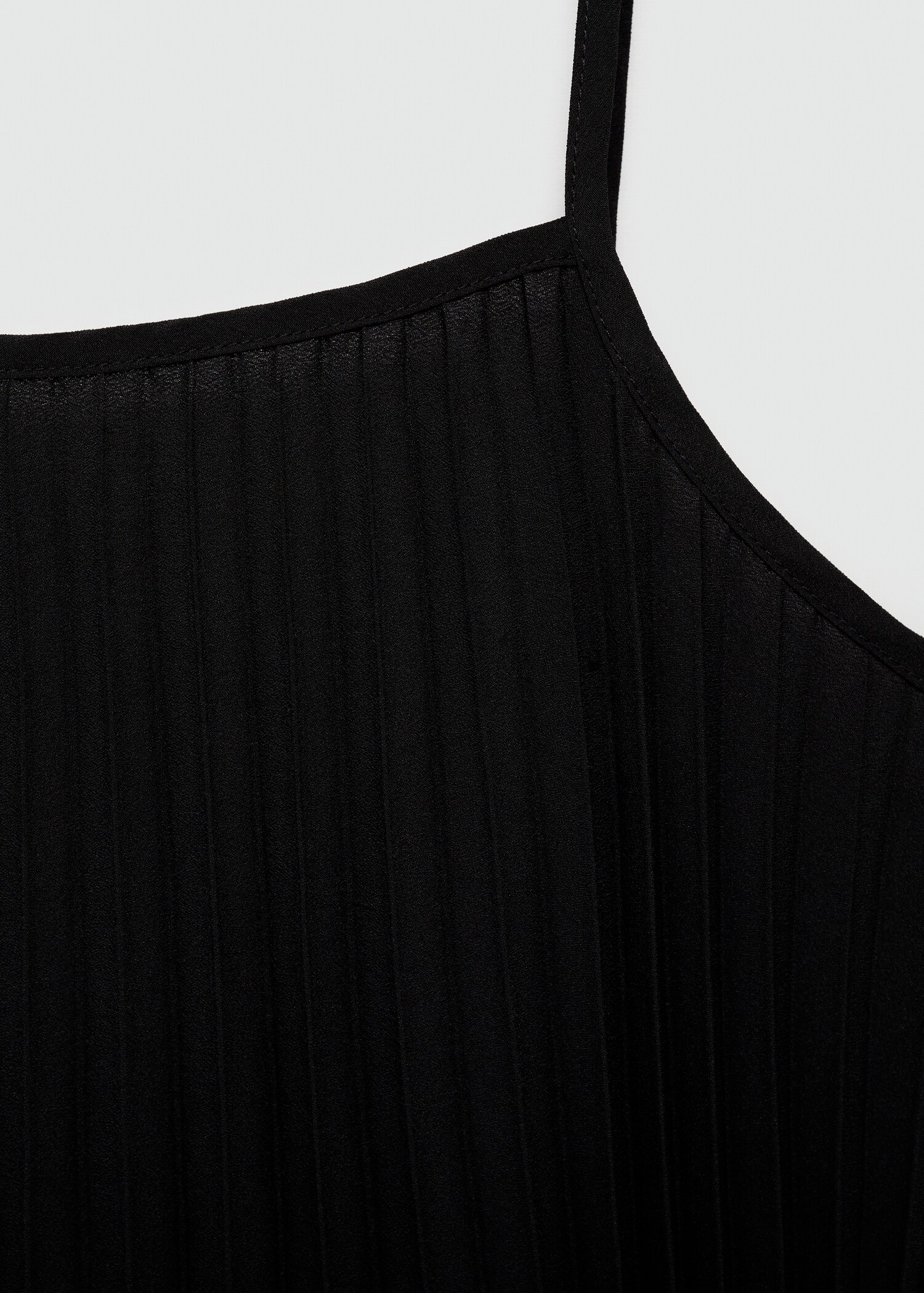 Vestido plisado lazo - Detalle del artículo 0