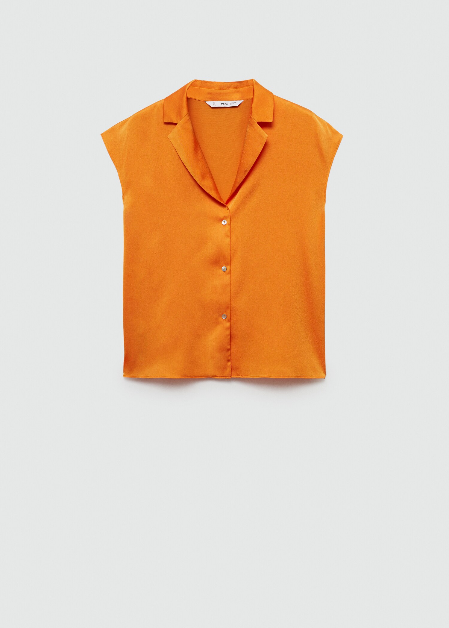 Camisa fluida satinada - Artículo sin modelo