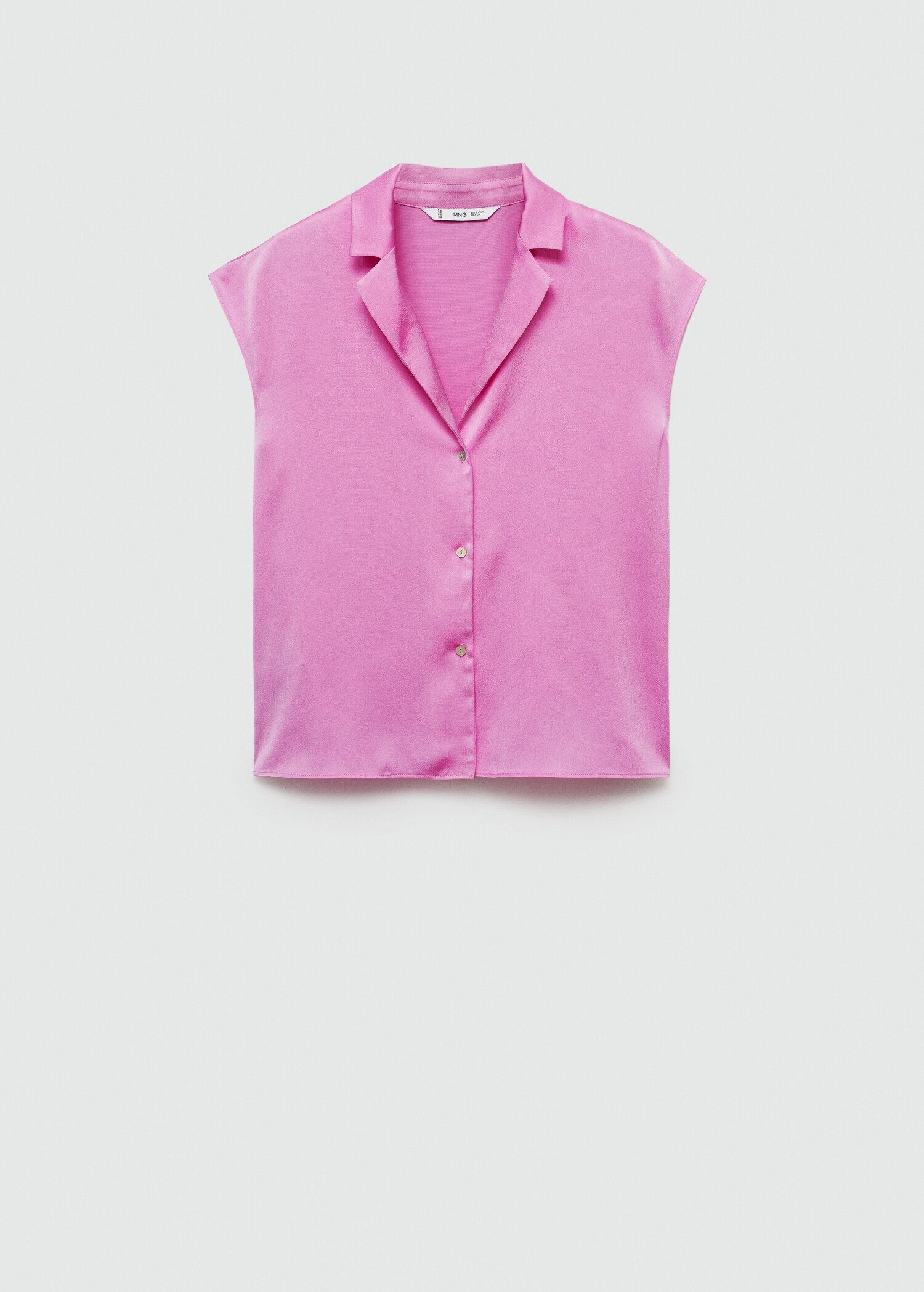 Camisa fluida satinada - Artículo sin modelo