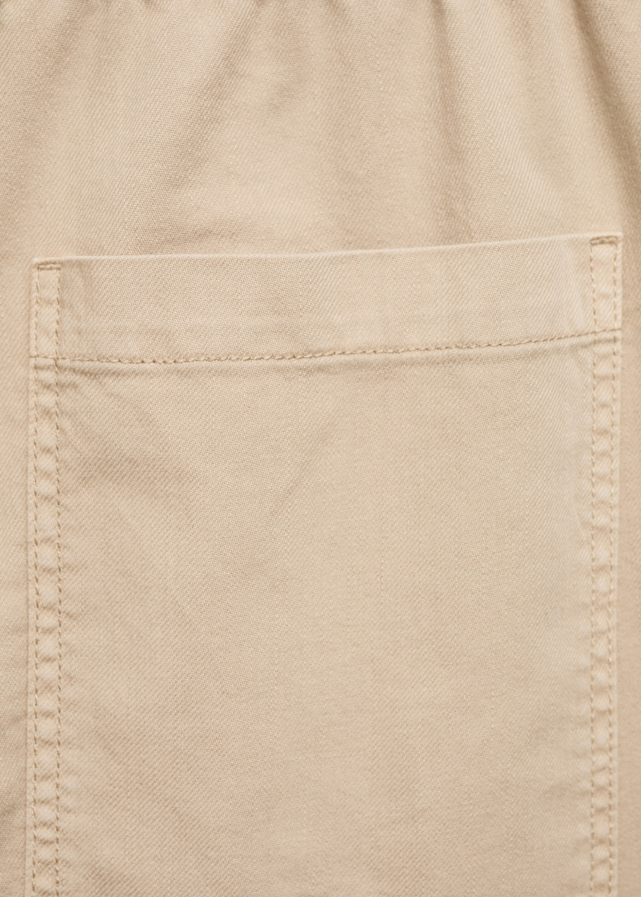 Pantalón algodón cintura elástica - Detalle del artículo 0