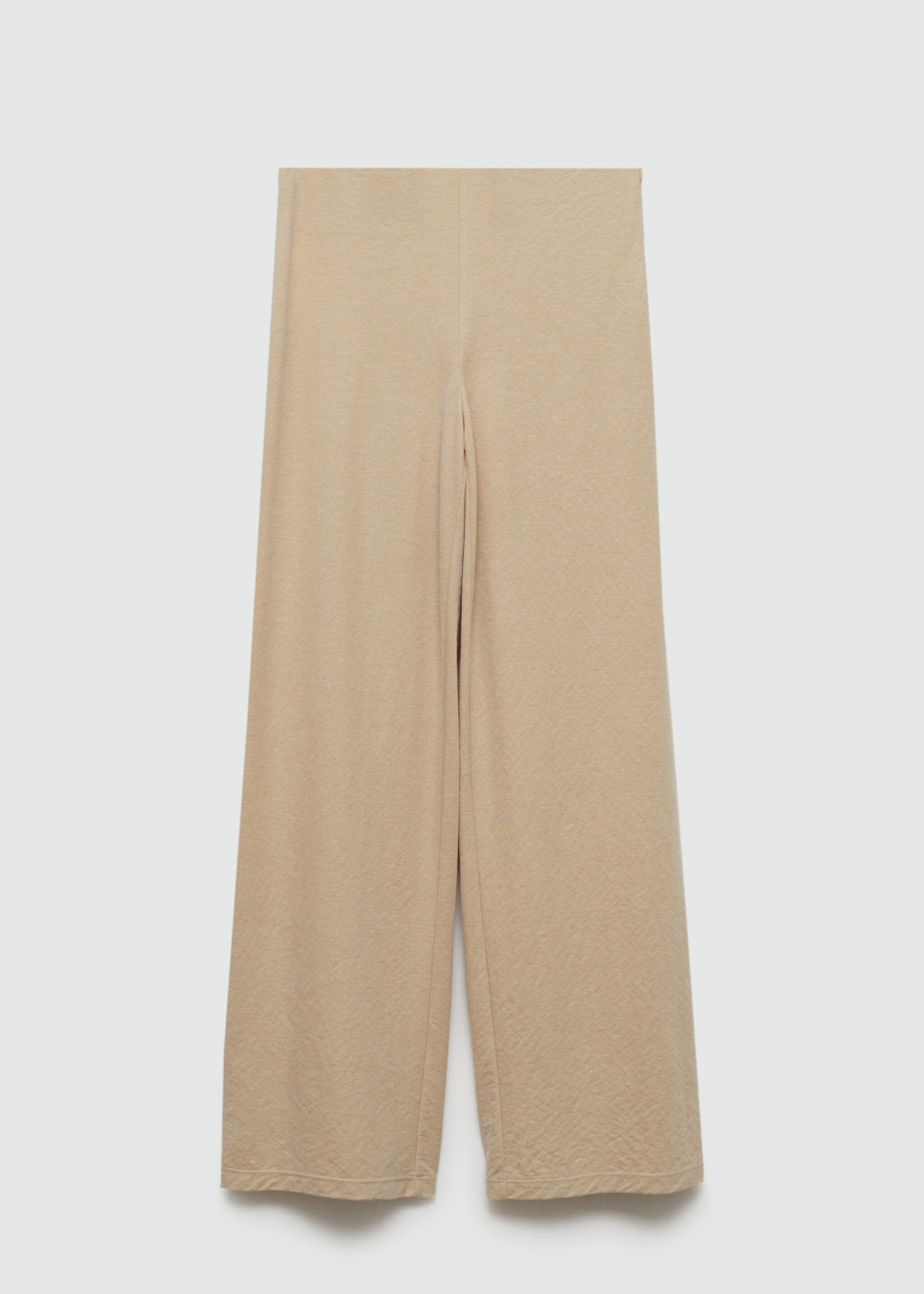 Flowy straight-fit trousers - Article without model