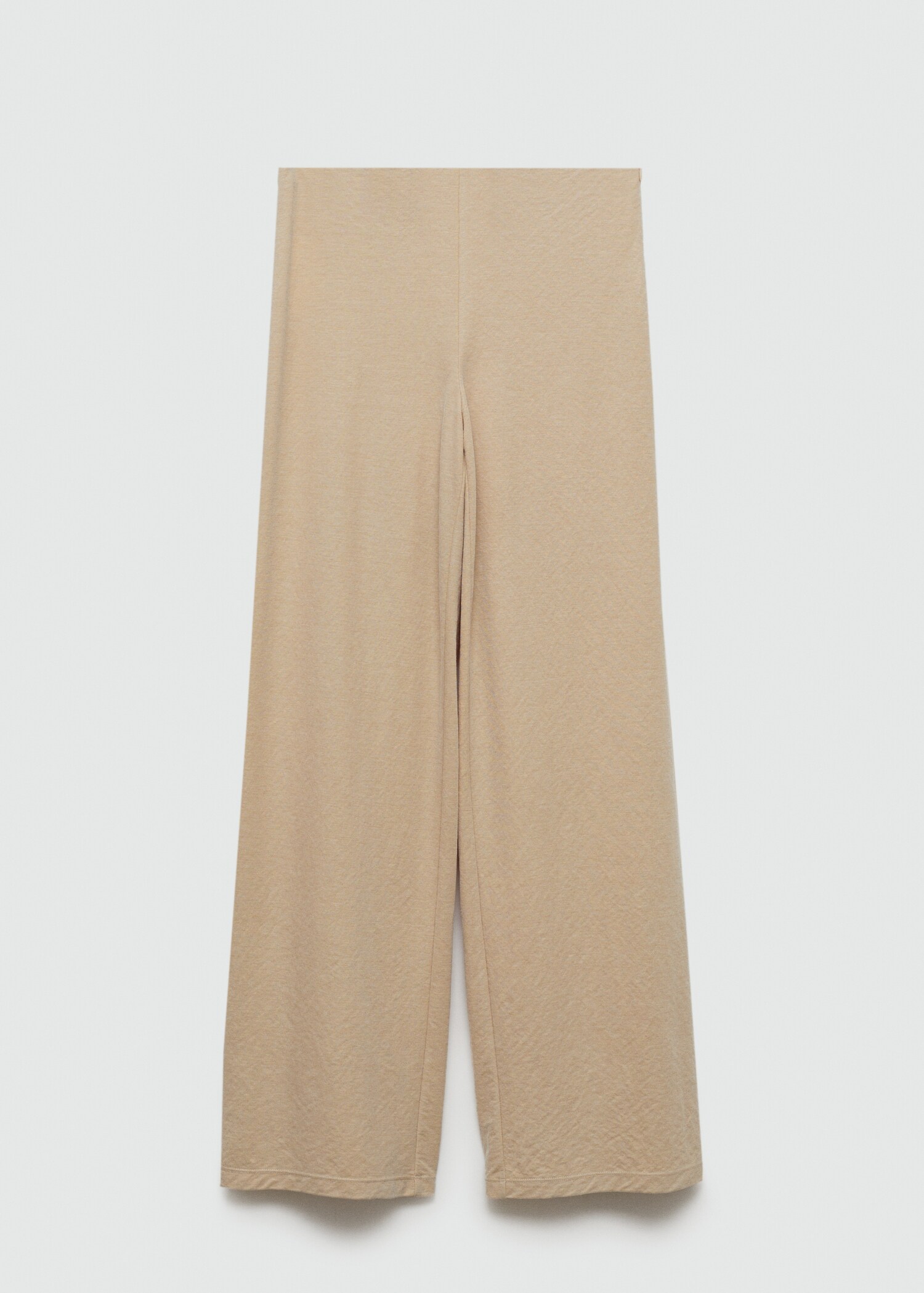 Flowy straight-fit trousers - Article without model