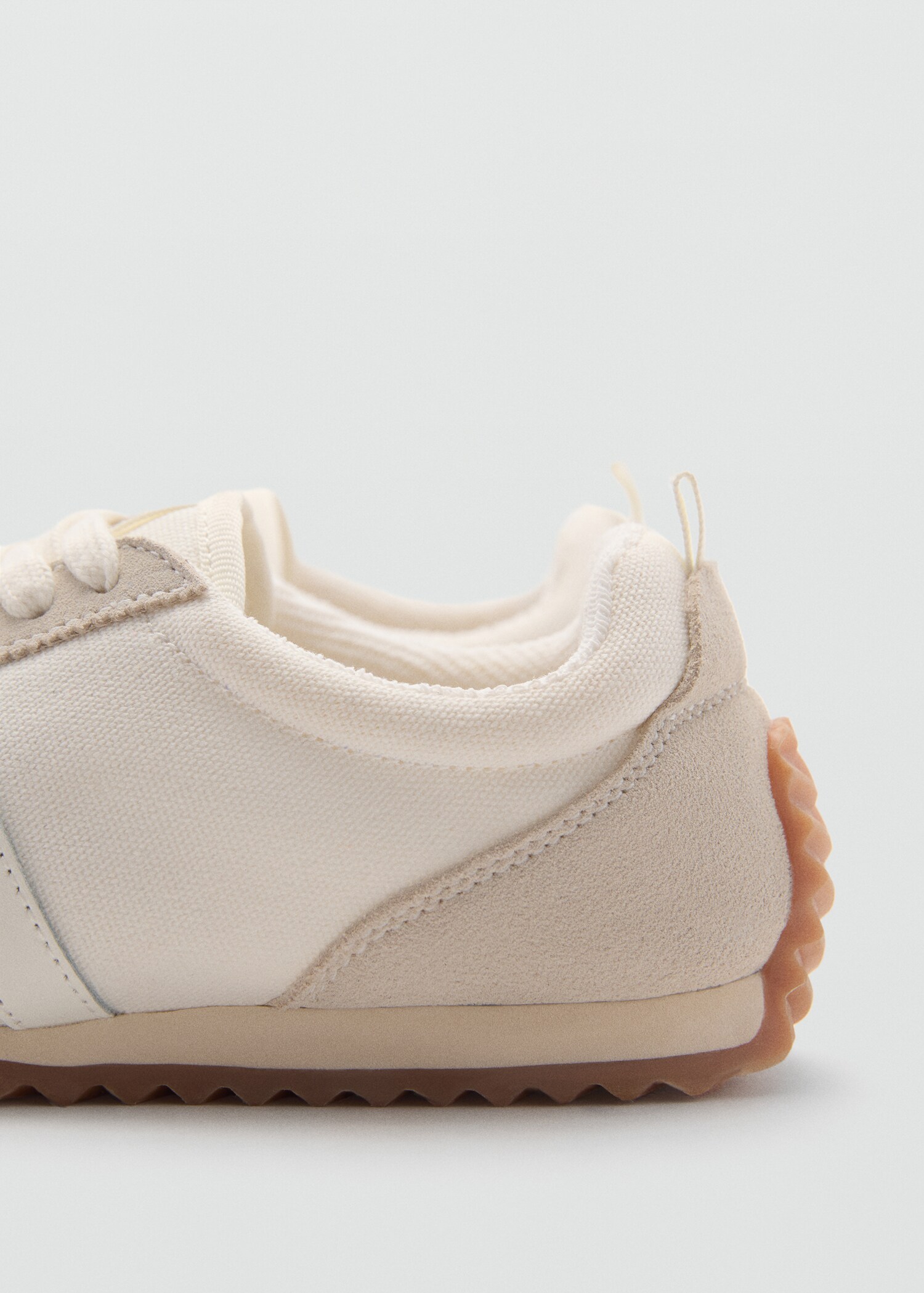 Tennis toile empiècements cuir - Détail de l'article 2