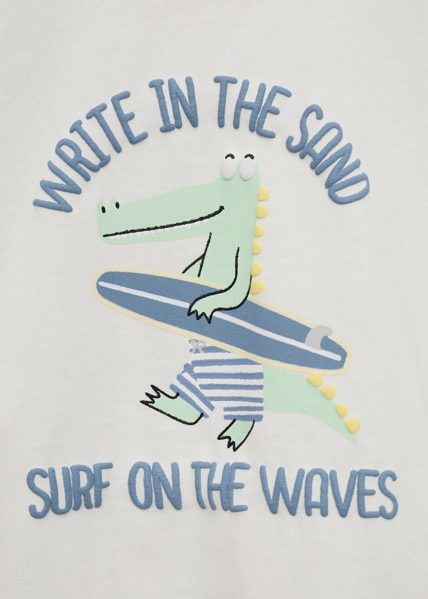 Surf printed t-shirt - Details of the article 0