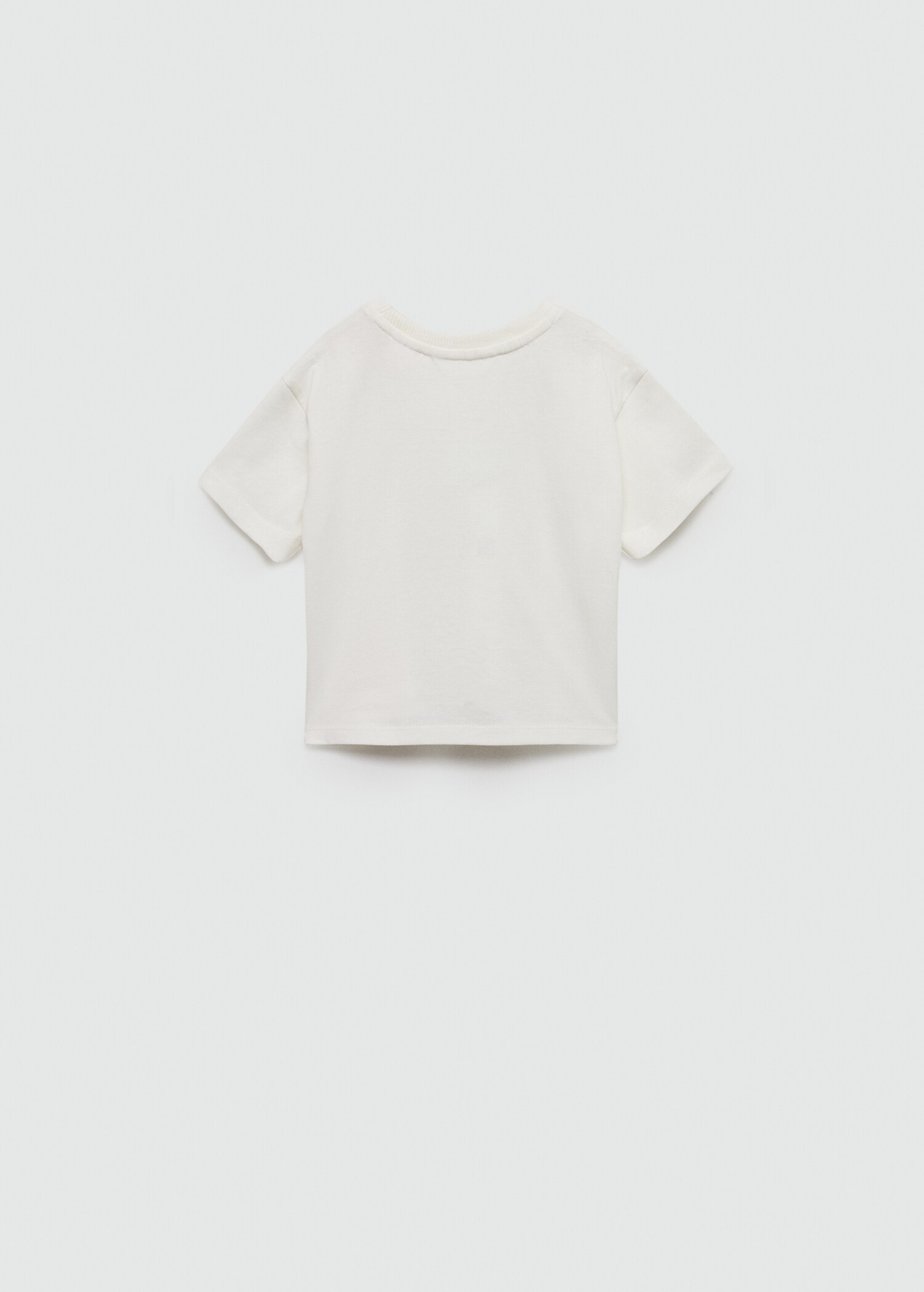 Surf printed t-shirt - Reverse of the article
