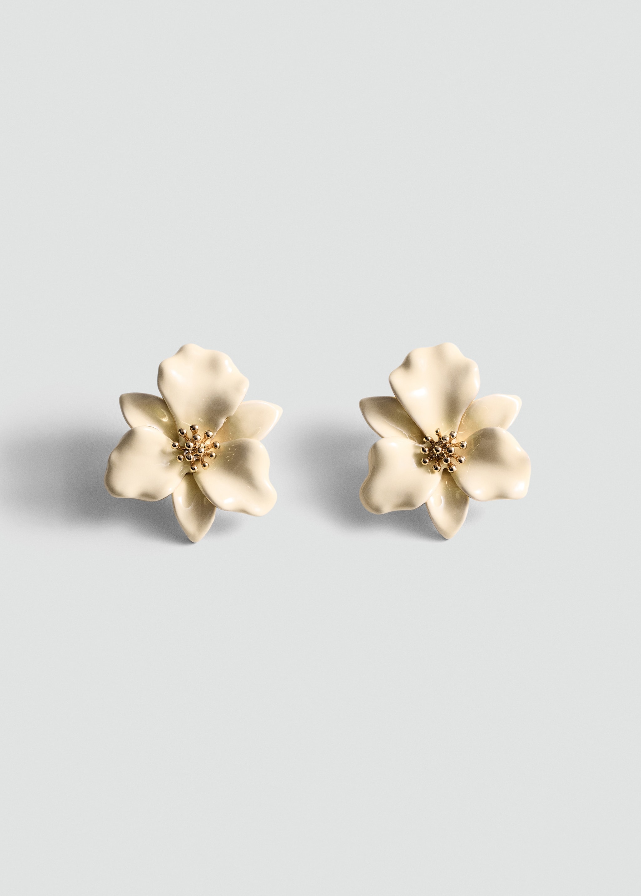 Floral earrings - Article without model