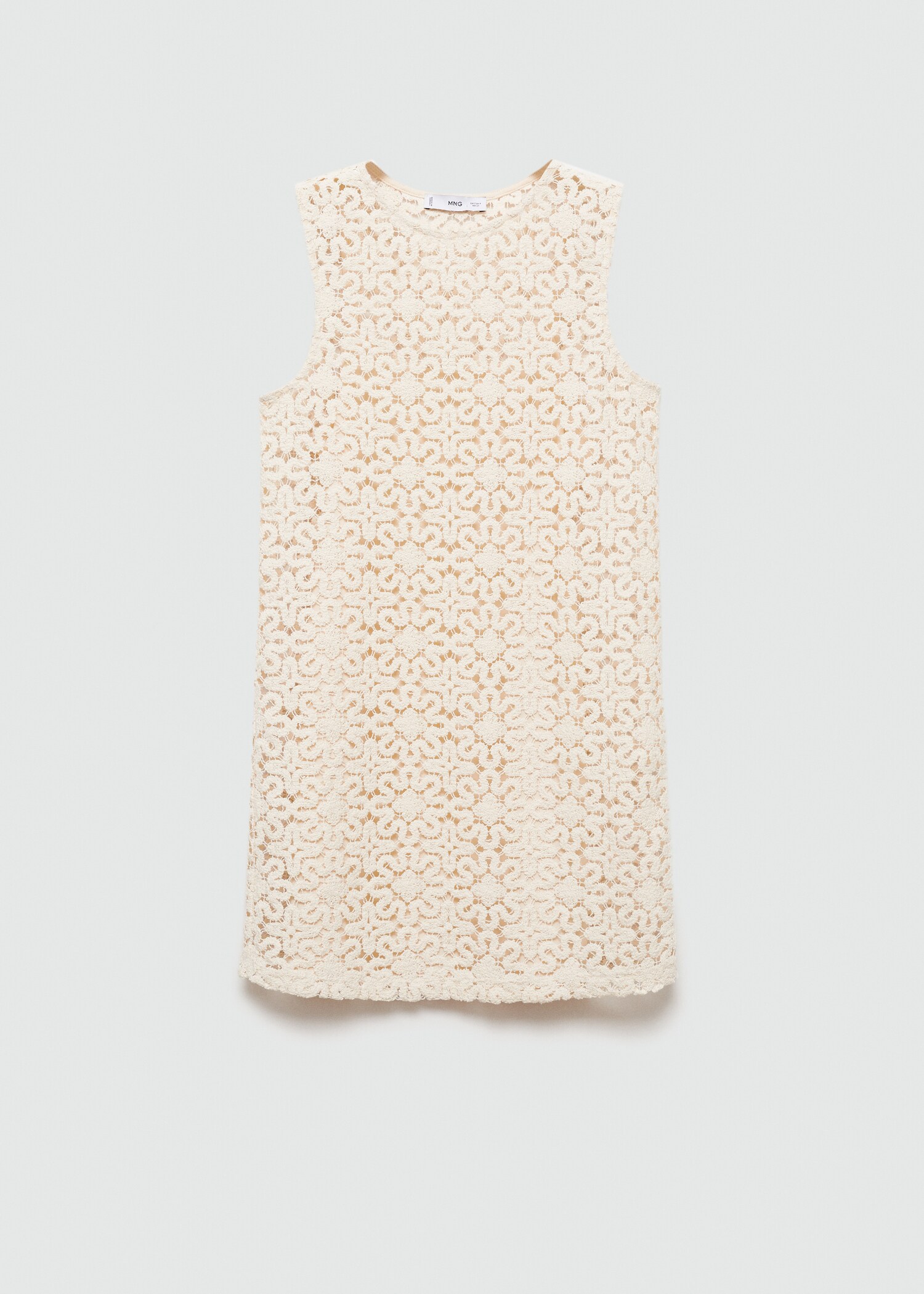 Floral crochet dress - Article without model