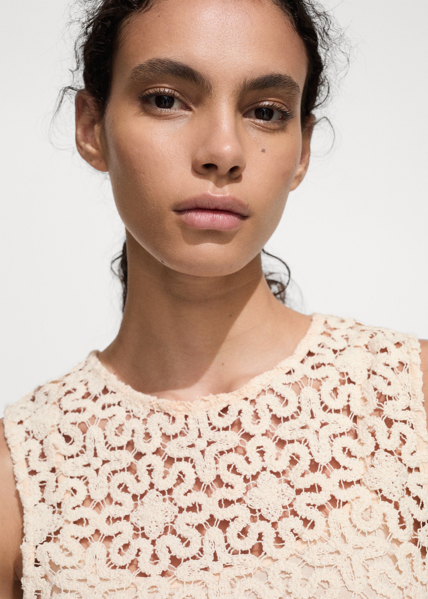 Floral crochet dress - Details of the article 1