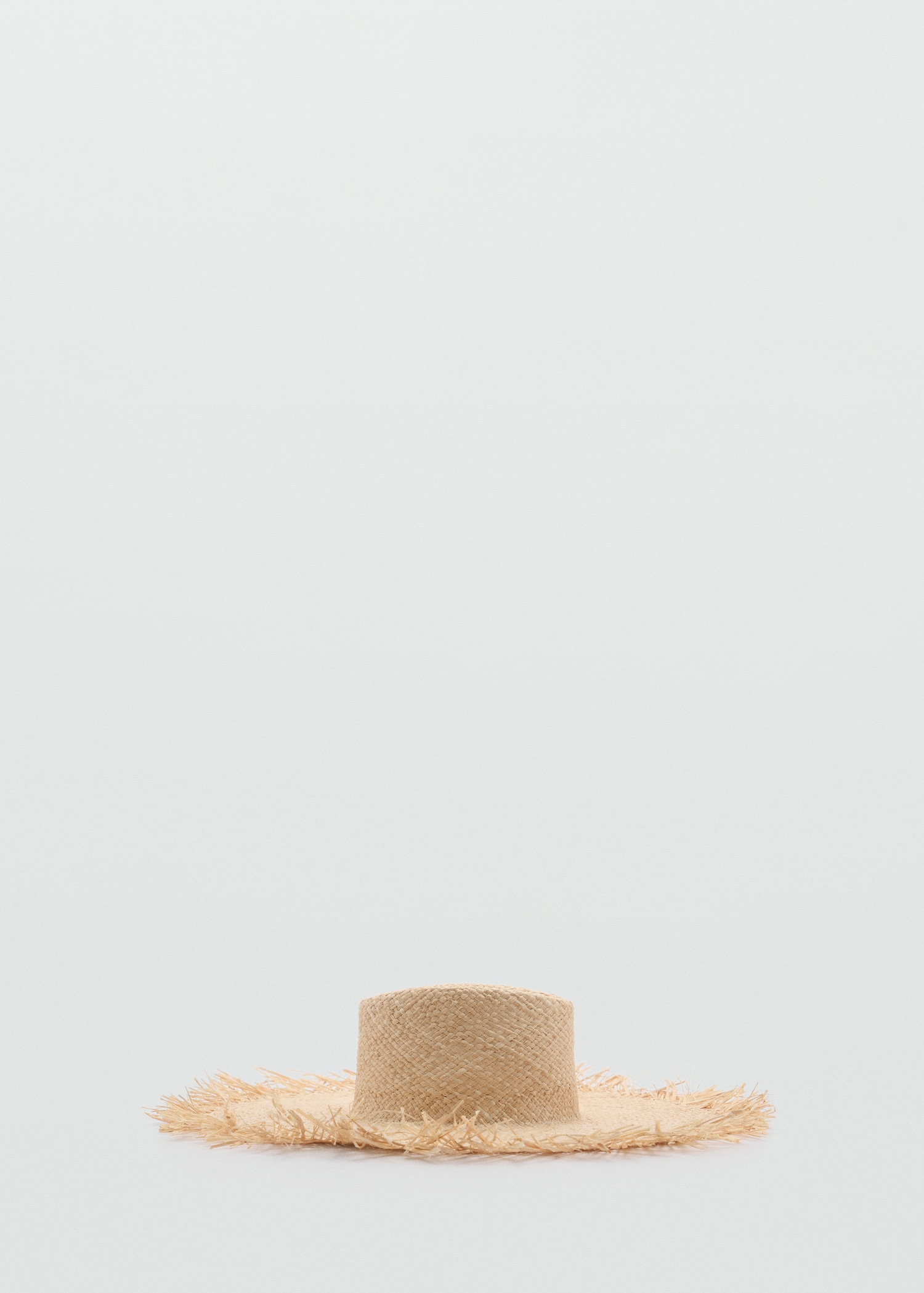 Natural fibre maxi hat - Article without model
