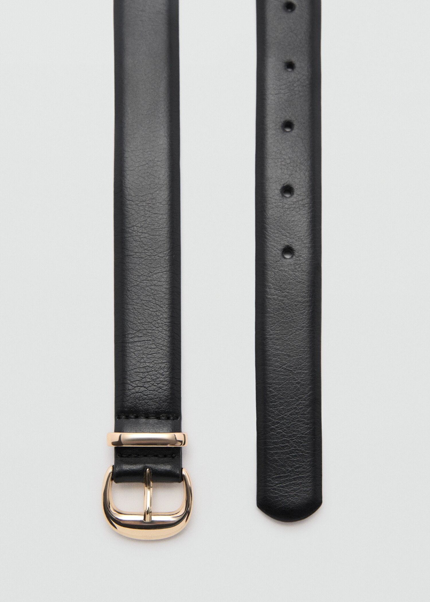 Metal buckle belt - Medium plane