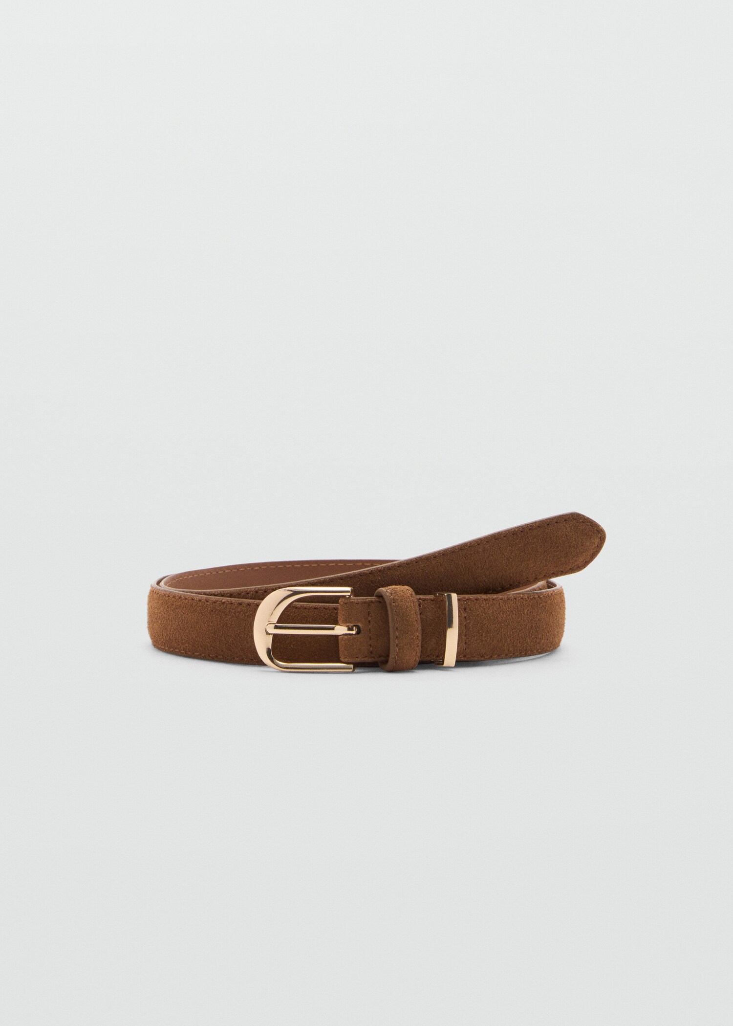 Buckle leather belt - Article without model