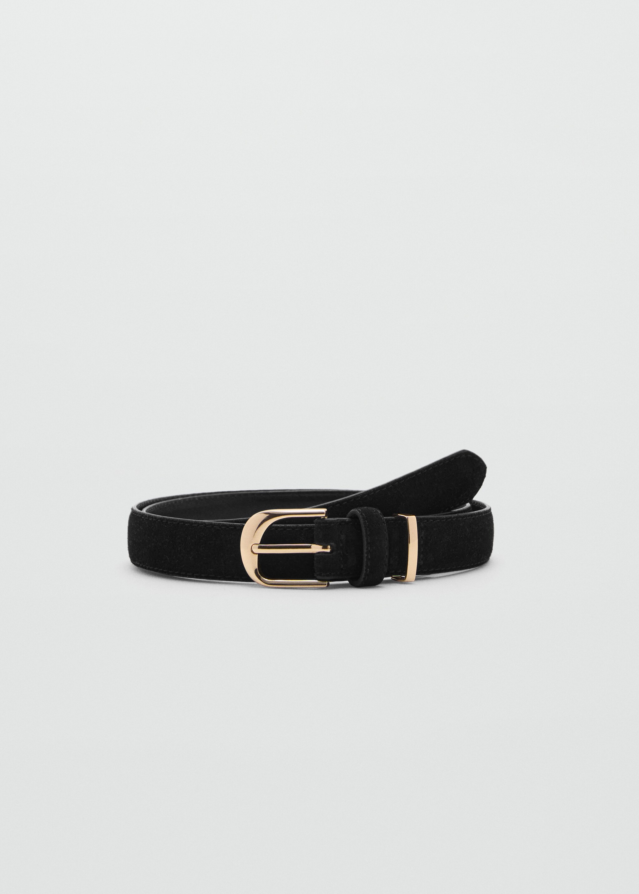 Buckle leather belt - Article without model