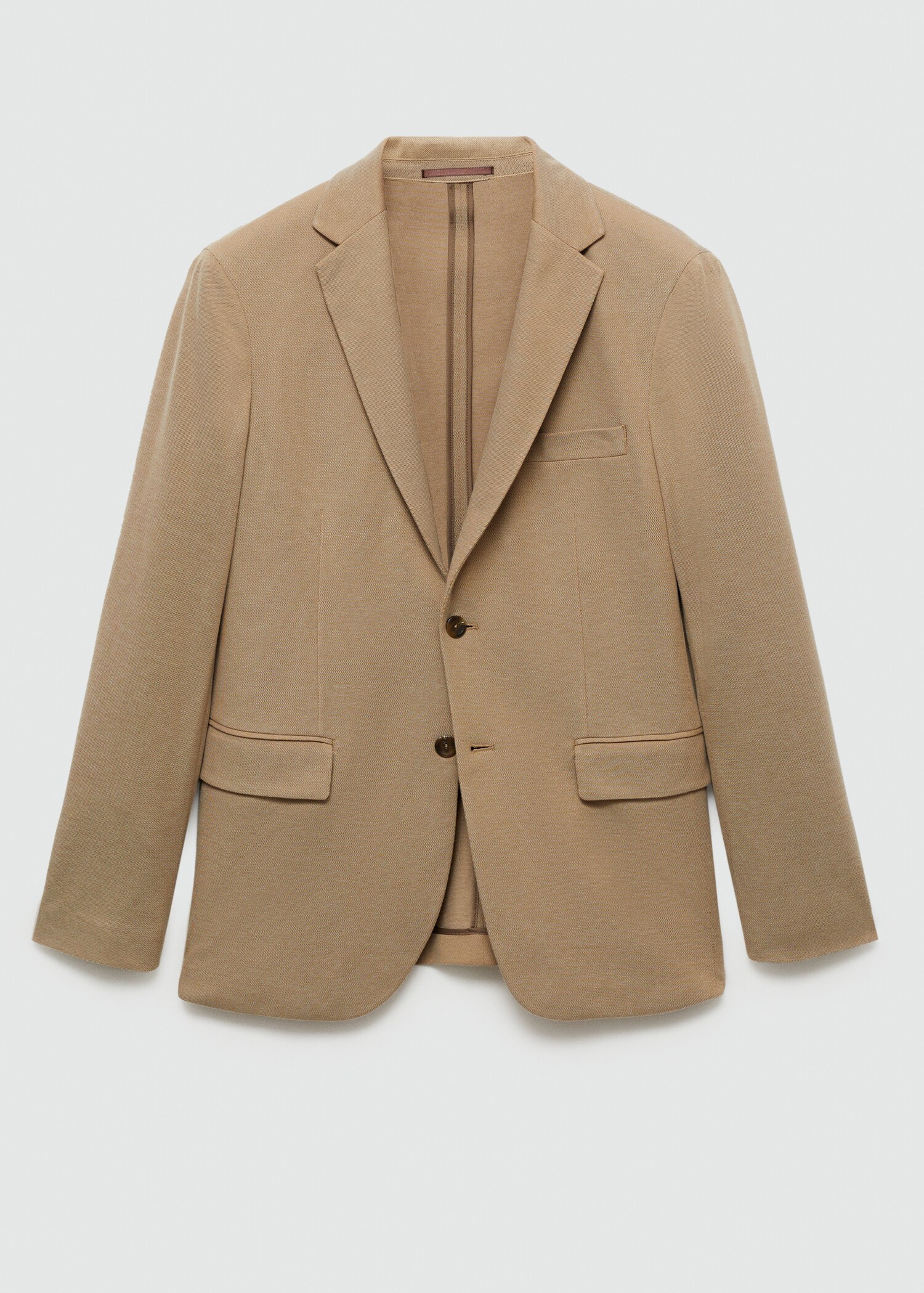 Veste slim fit microstructure - Article sans modèle