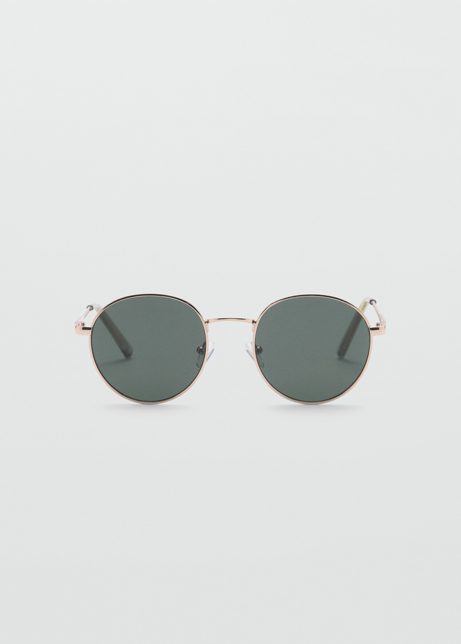 Runde Metall-Sonnenbrille - Herren | MANGO Deutschland