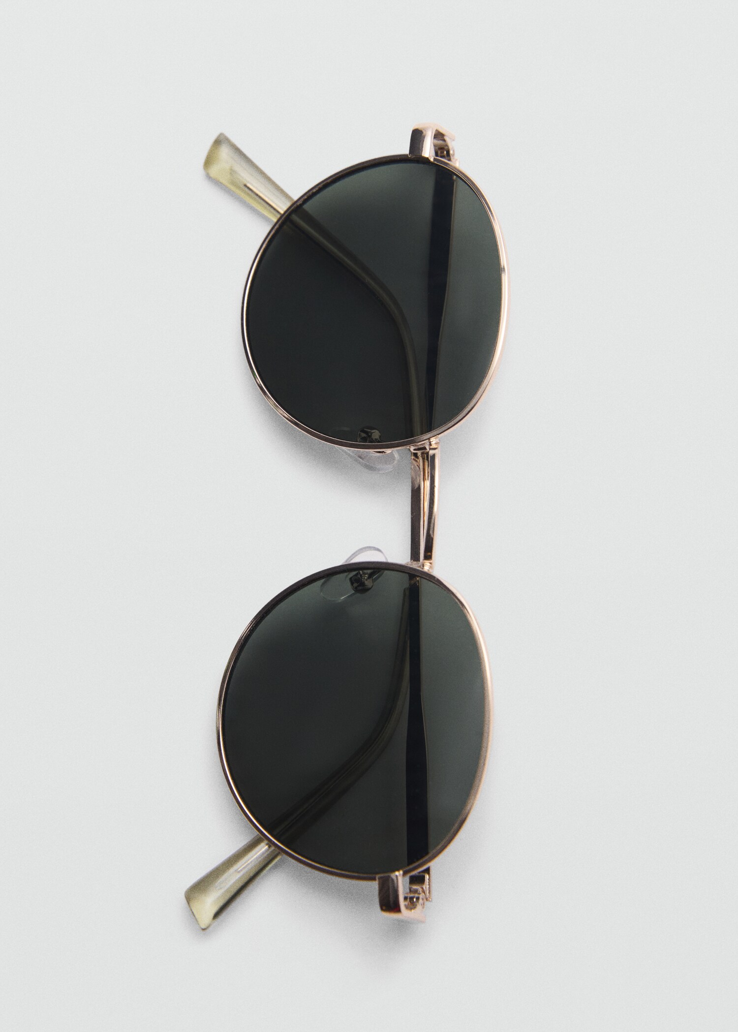 Runde Metall-Sonnenbrille - Herren | MANGO Deutschland