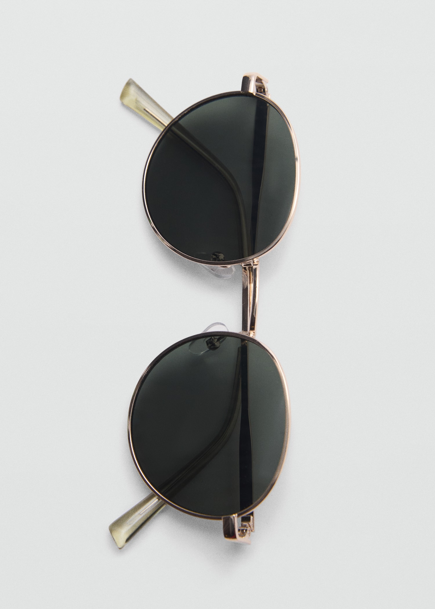 Round Metal Sunglasses Men MANGO Niger - Main Image