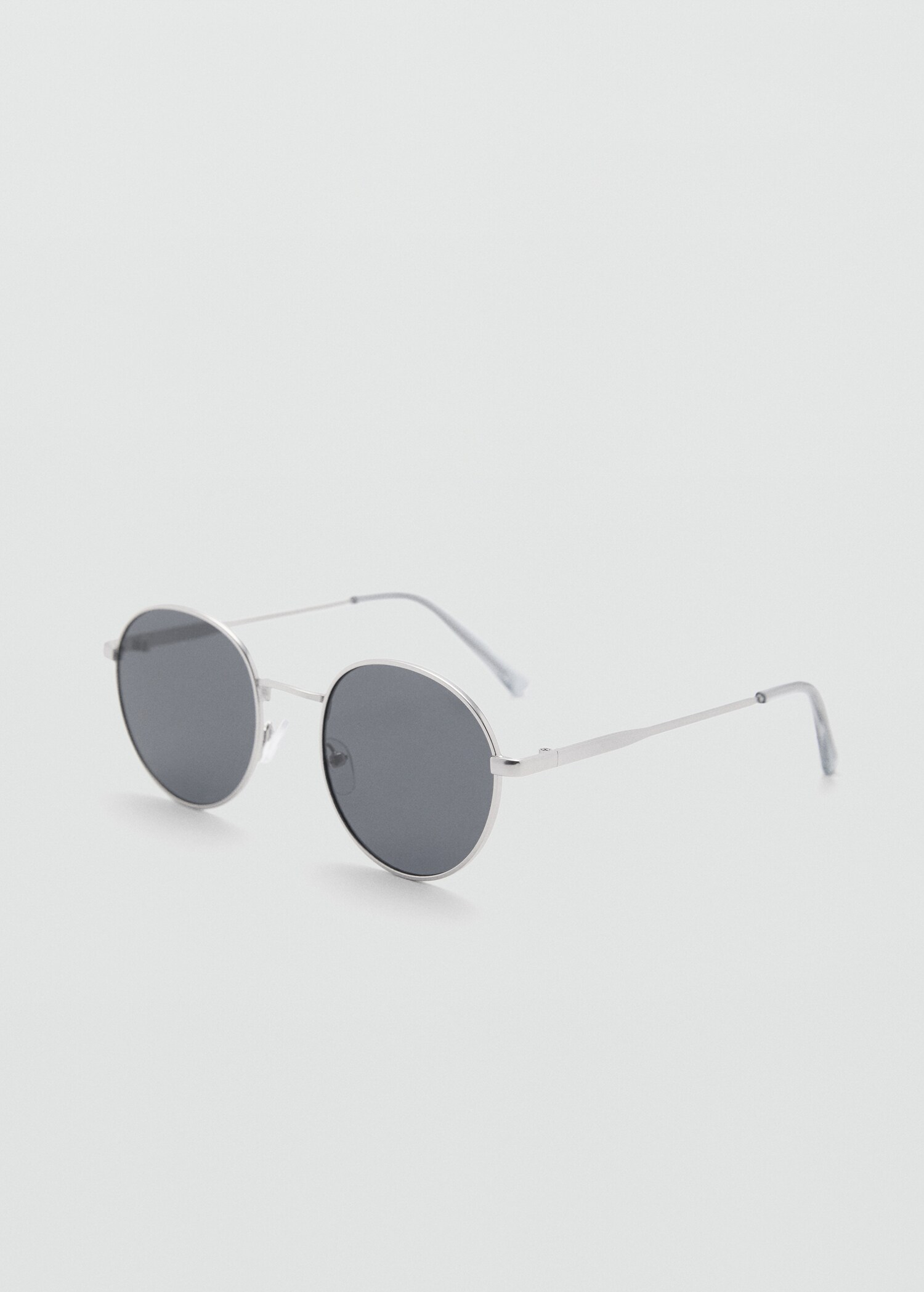 Round Metal Sunglasses - Medium plane