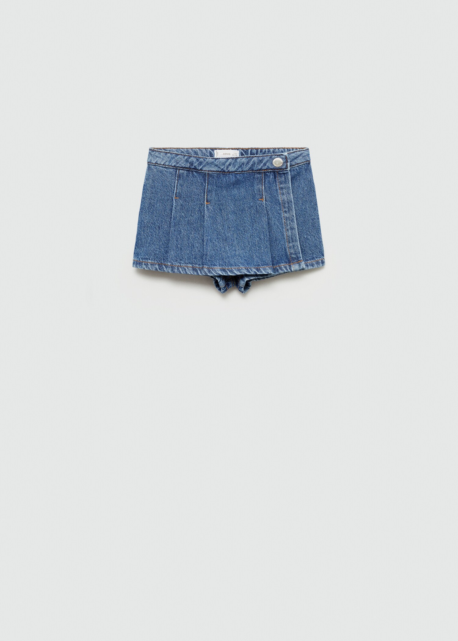 Denim skirt trousers - Article without model