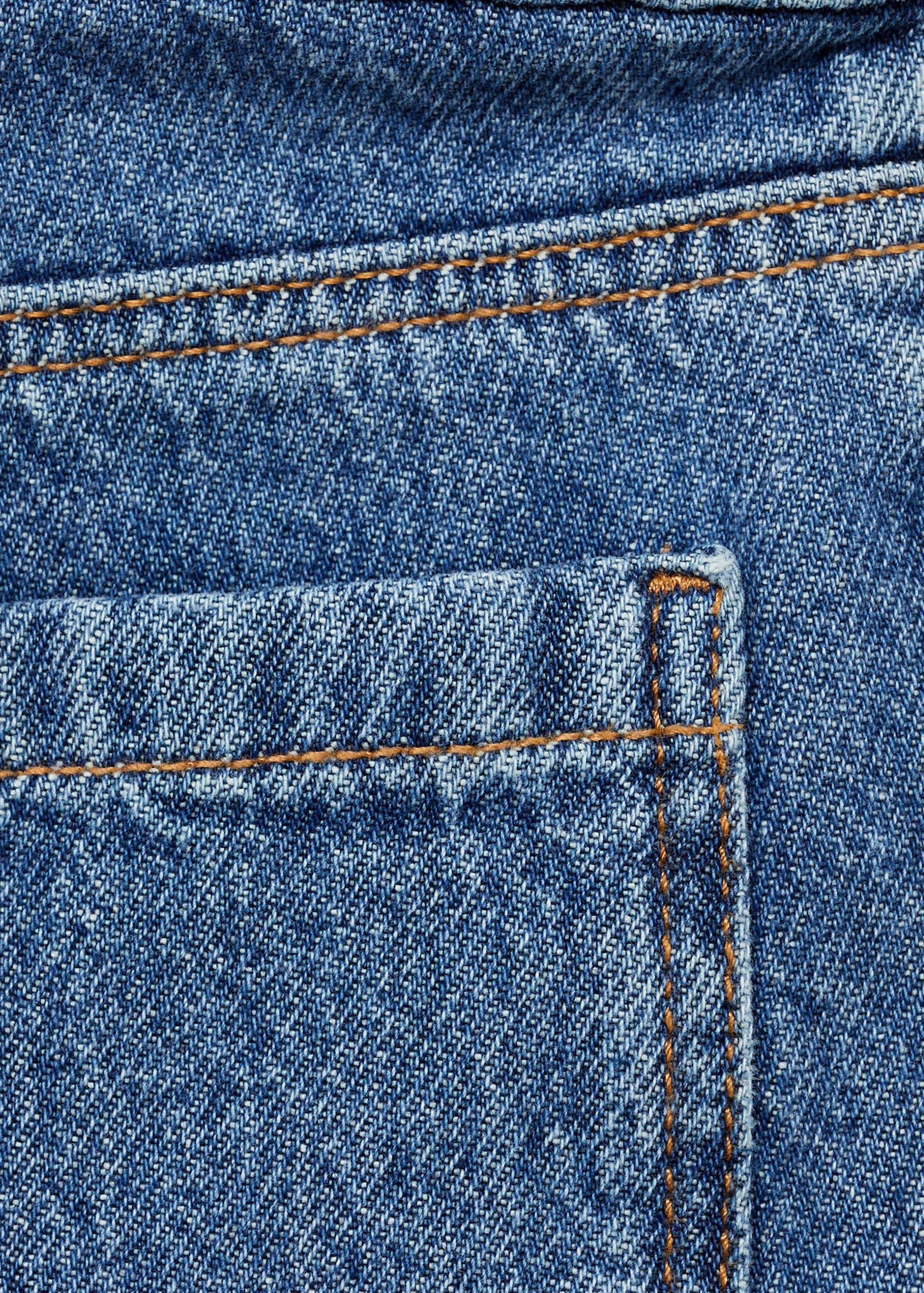 Denim skirt trousers - Details of the article 0