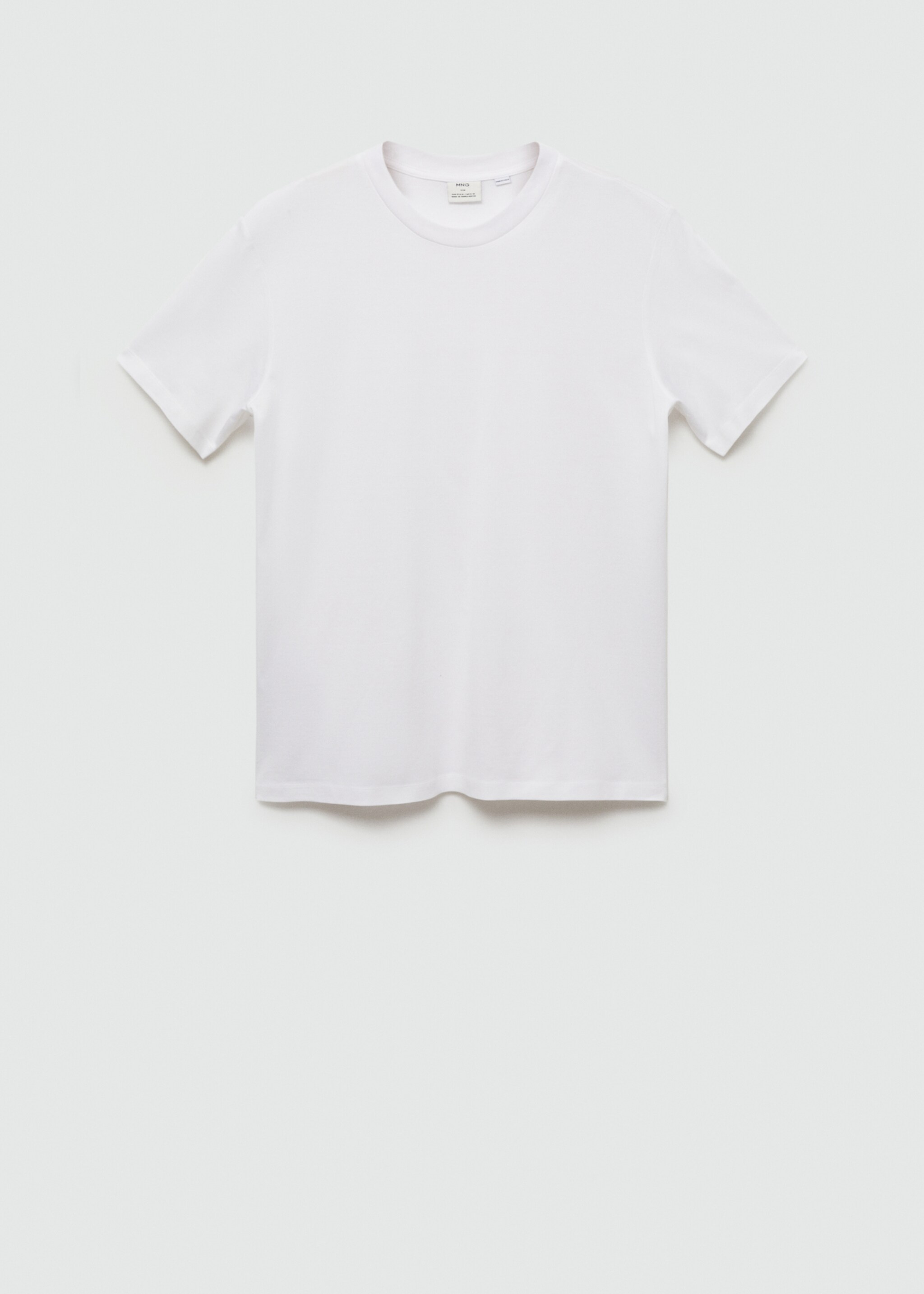100% cotton slim-fit t-shirt - Article without model