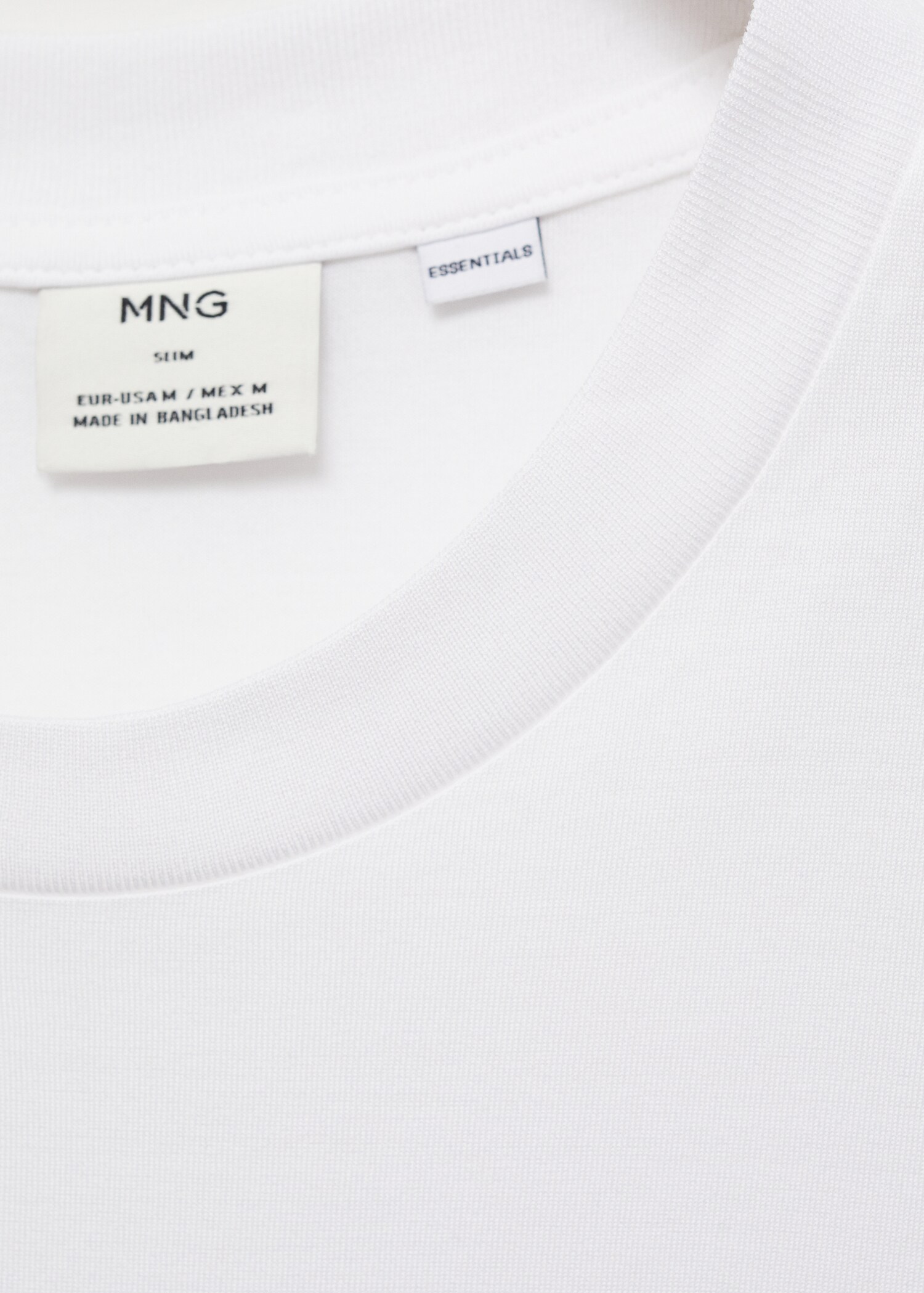 Camiseta slim fit 100% algodón - Detalle del artículo 8