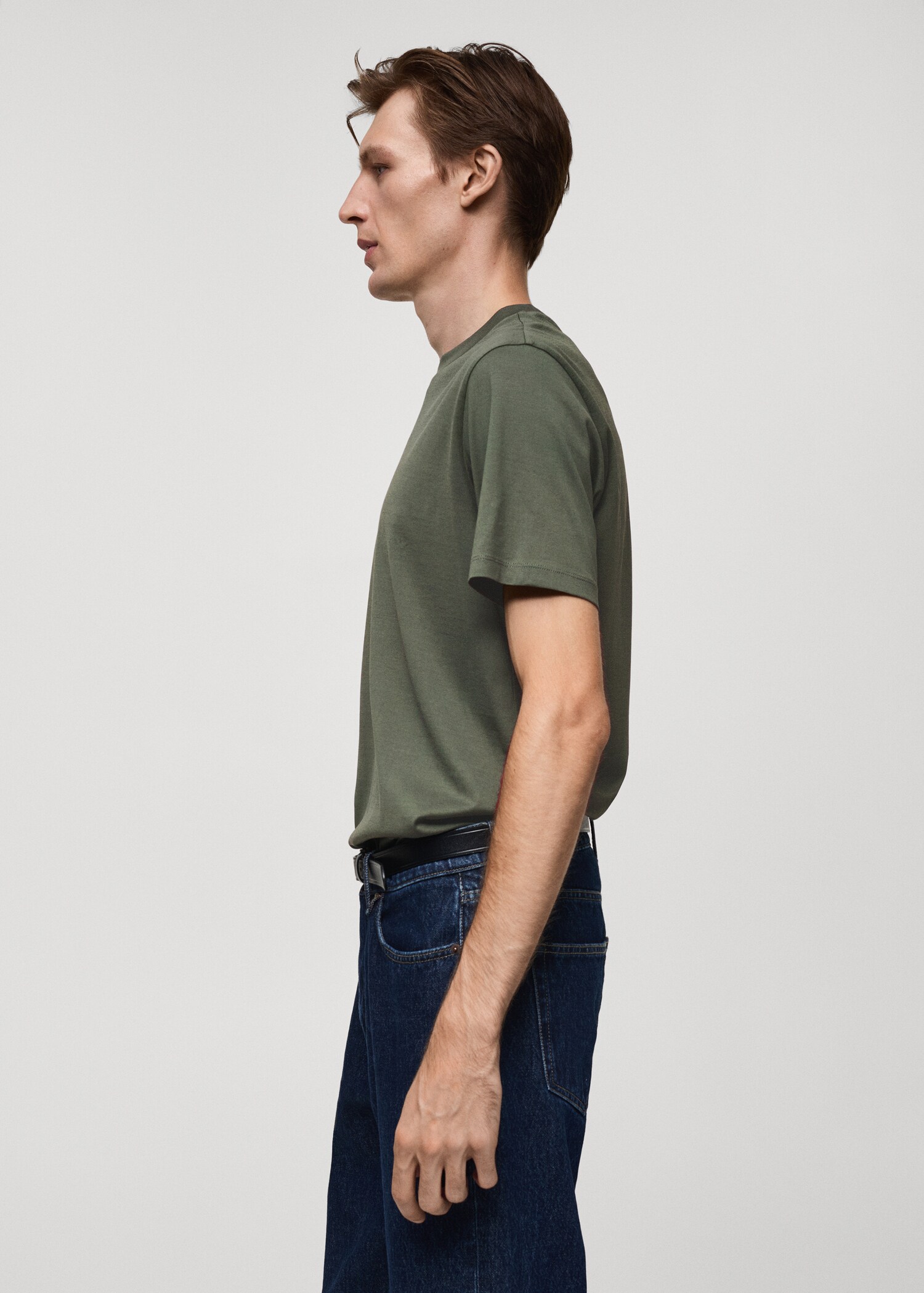 Camiseta slim fit 100% algodón - Detalle del artículo 2