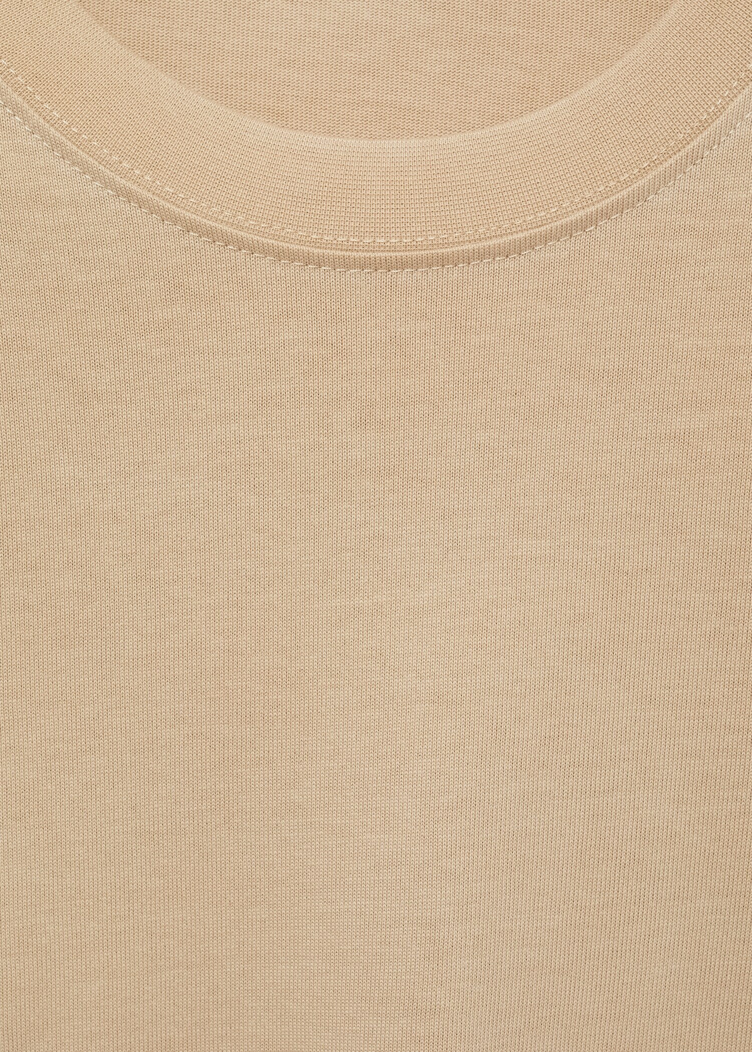 Basic 100% cotton relaxed-fit t-shirt - Details of the article 8