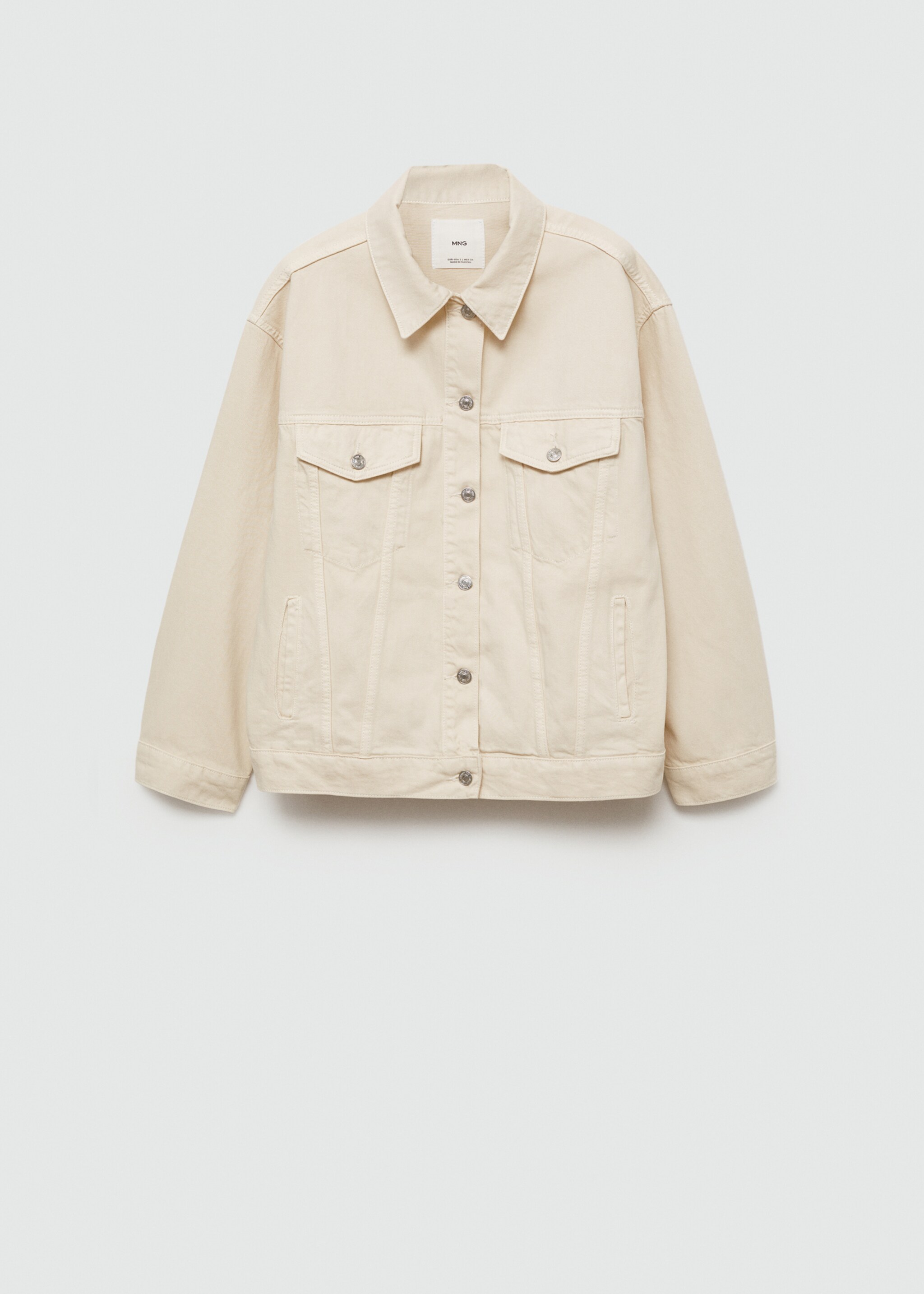 Blouson jean oversize - Article sans modèle