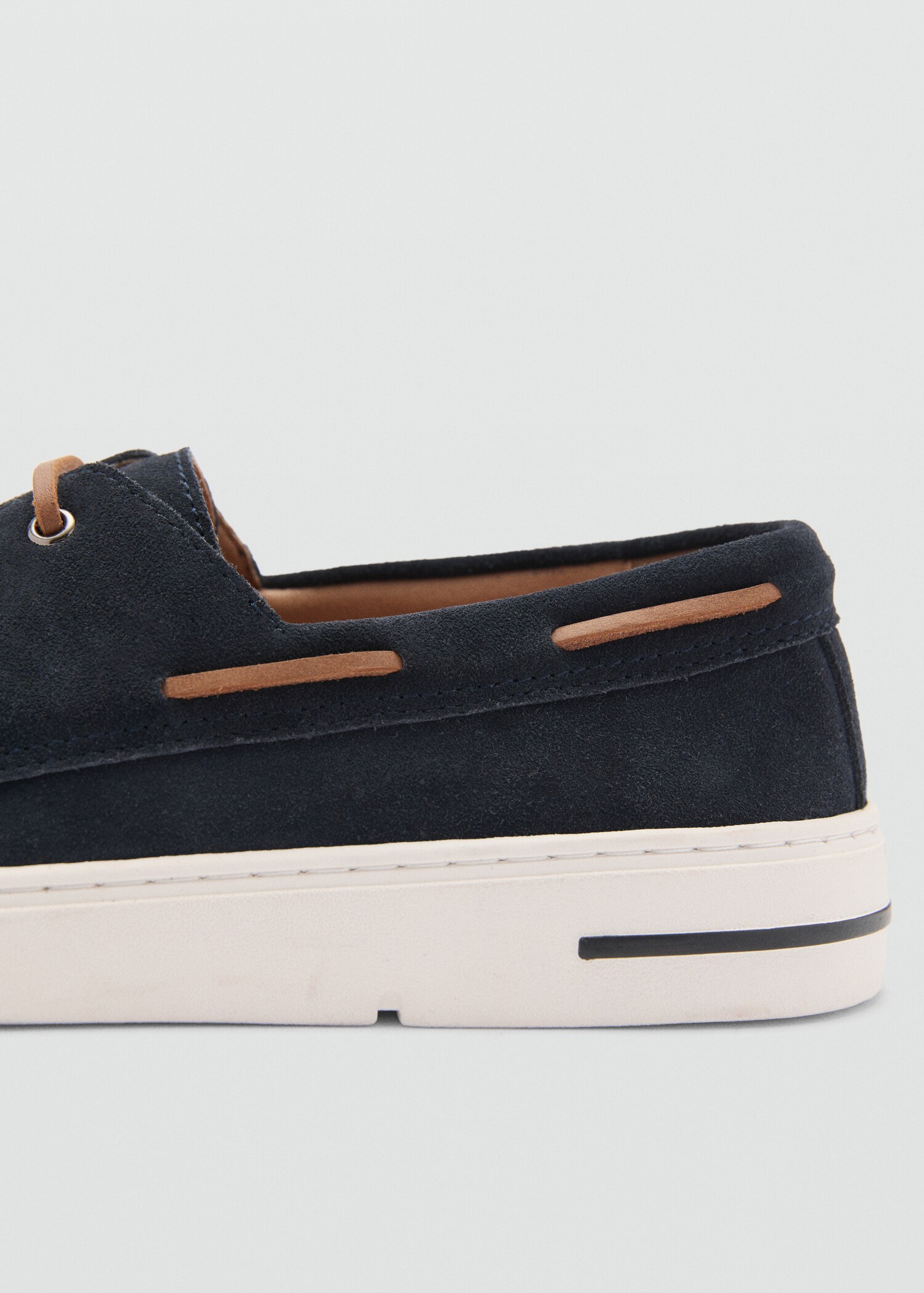Chaussures bateau cuir suède - Détail de l'article 1