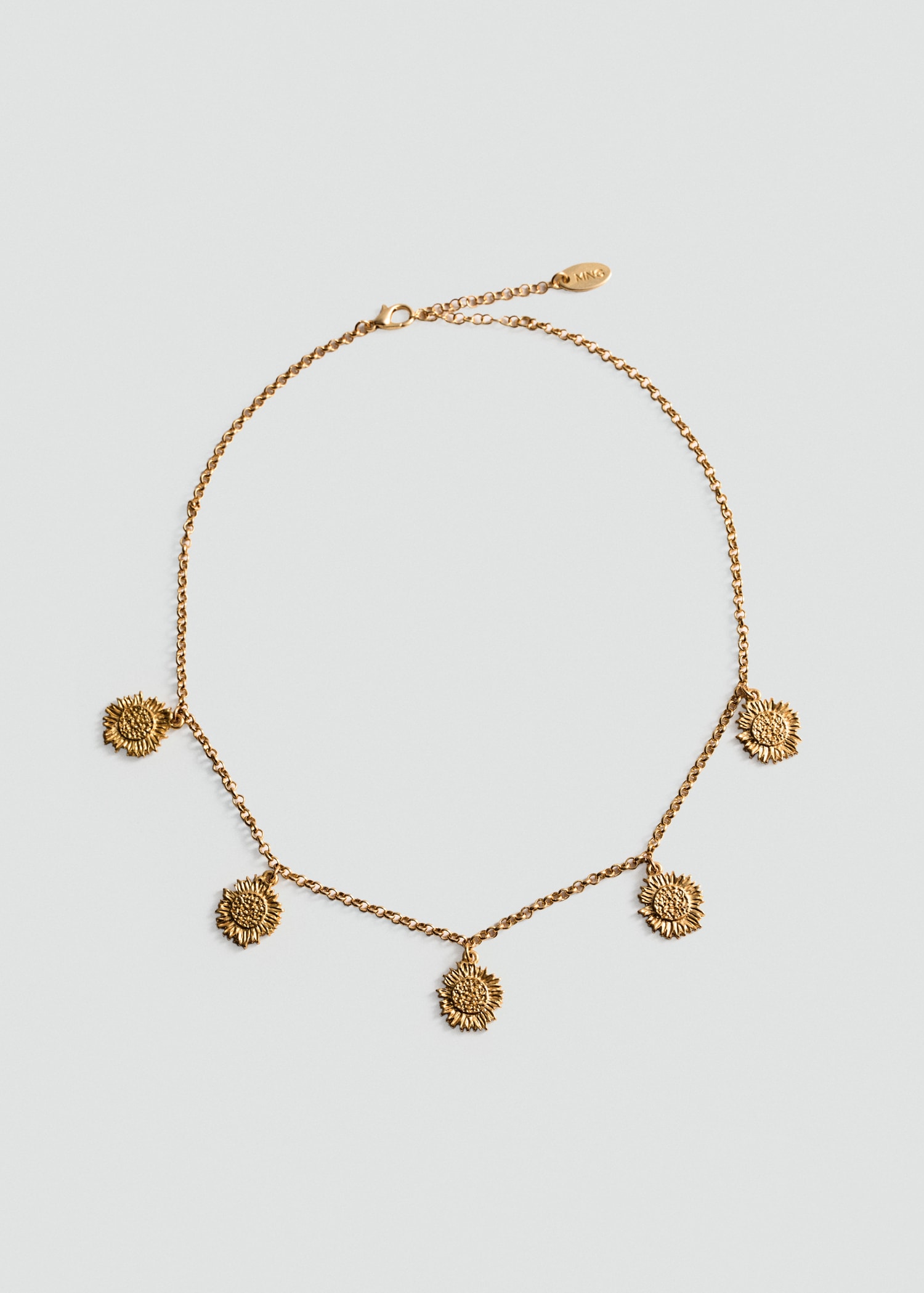 Ketting met bloemhangers - Artikel zonder model