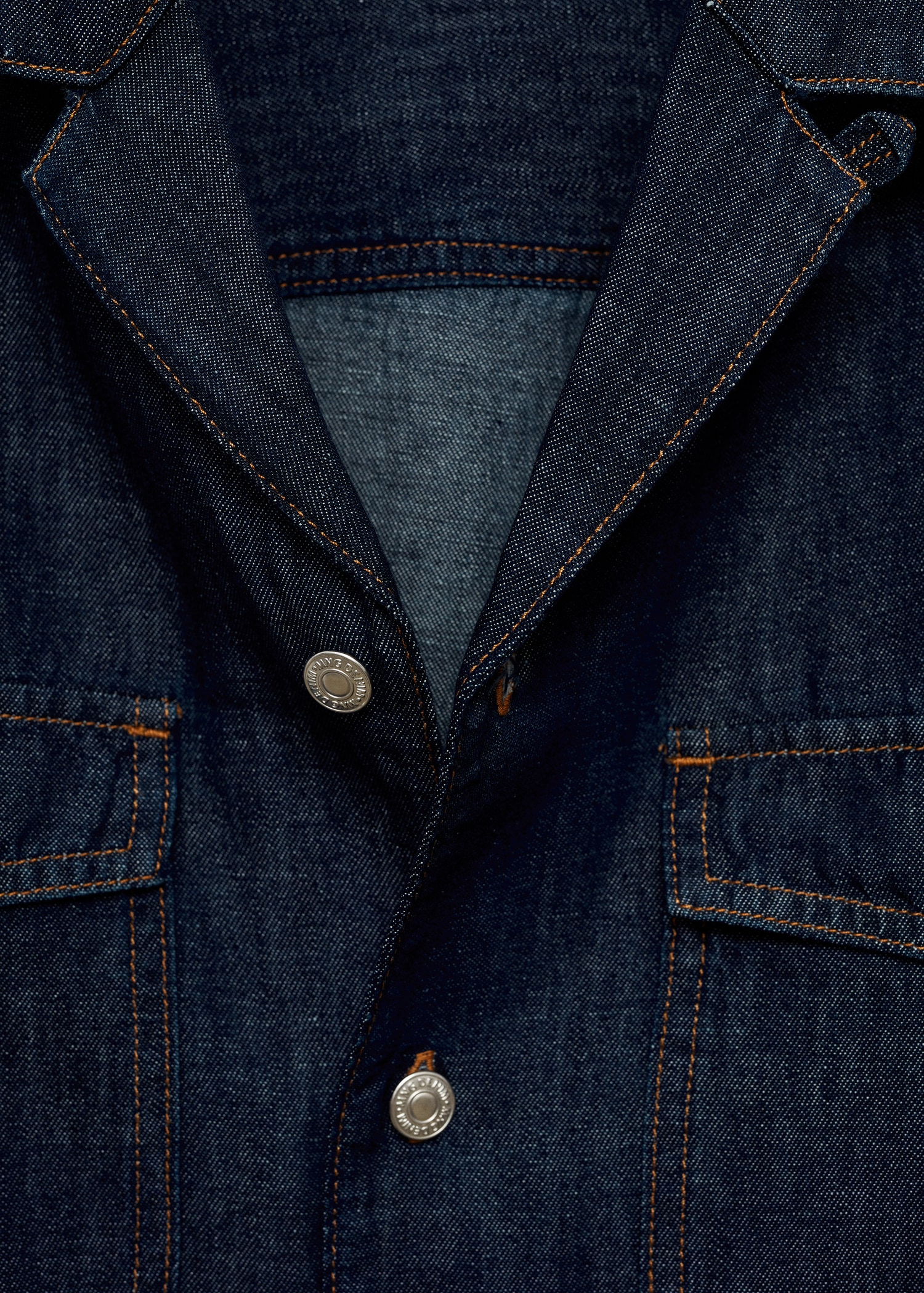 Cotton linen denim shirt - Details of the article 8