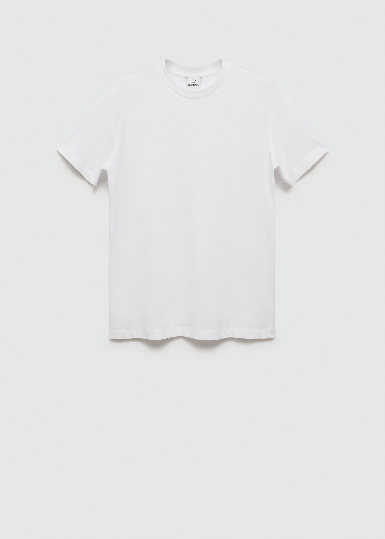 Slim-fit cotton t-shirt - Article without model