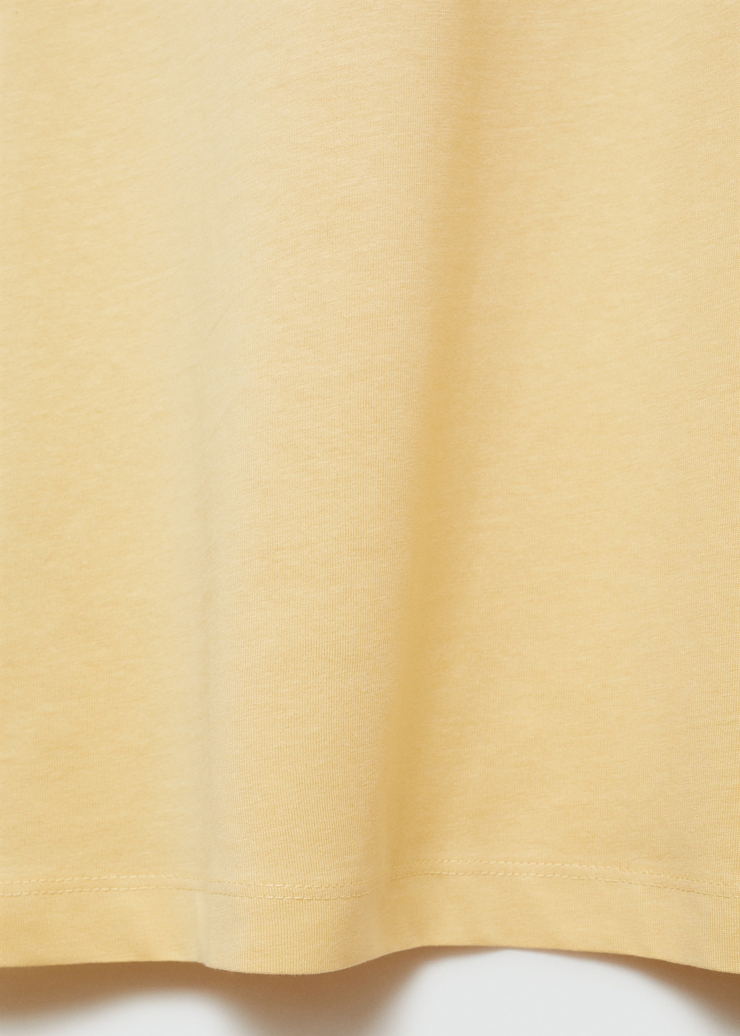 Slim-fit cotton t-shirt - Details of the article 0