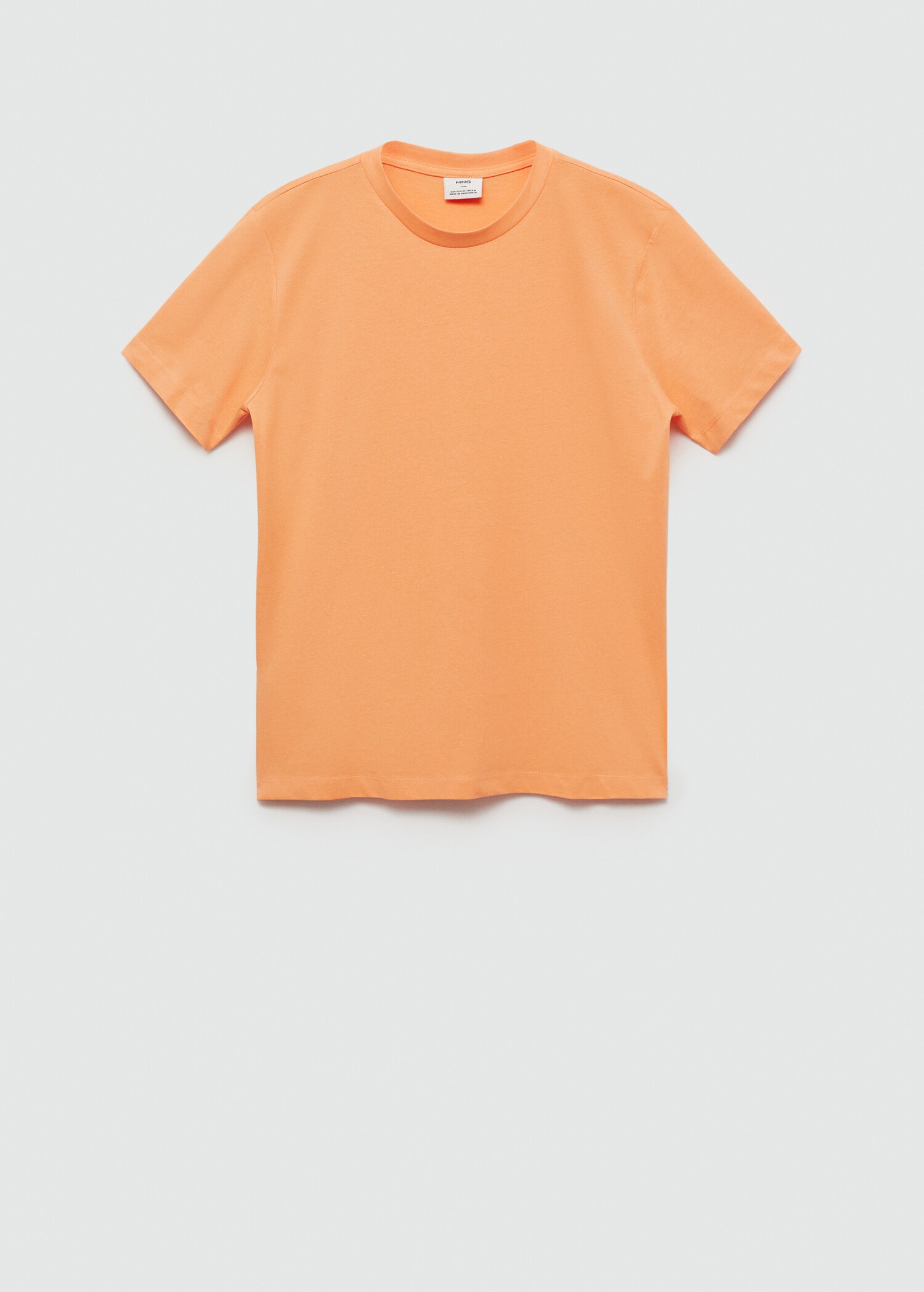 Basic cotton stretch T-shirt - Article without model