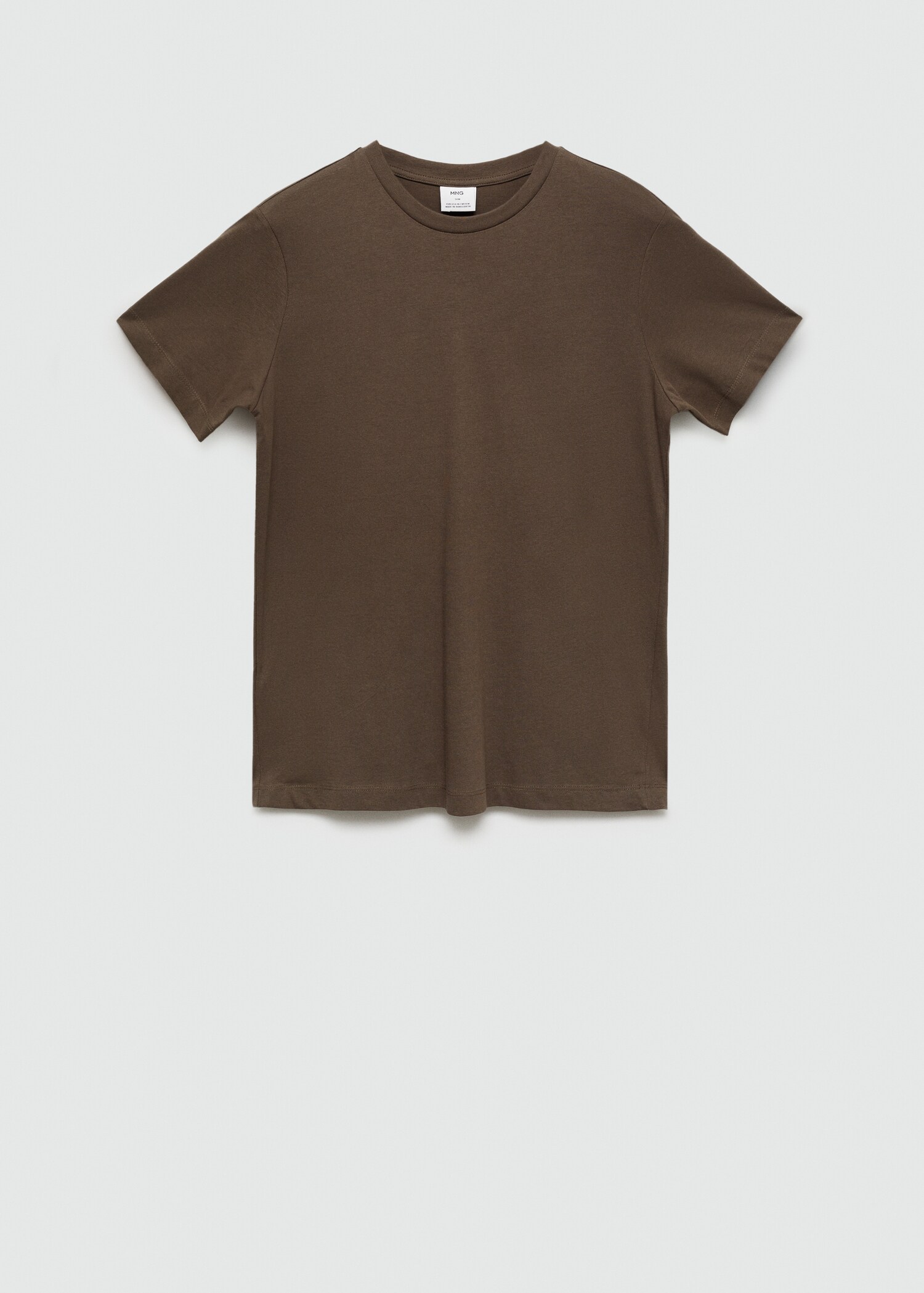Slim-fit cotton t-shirt - Article without model
