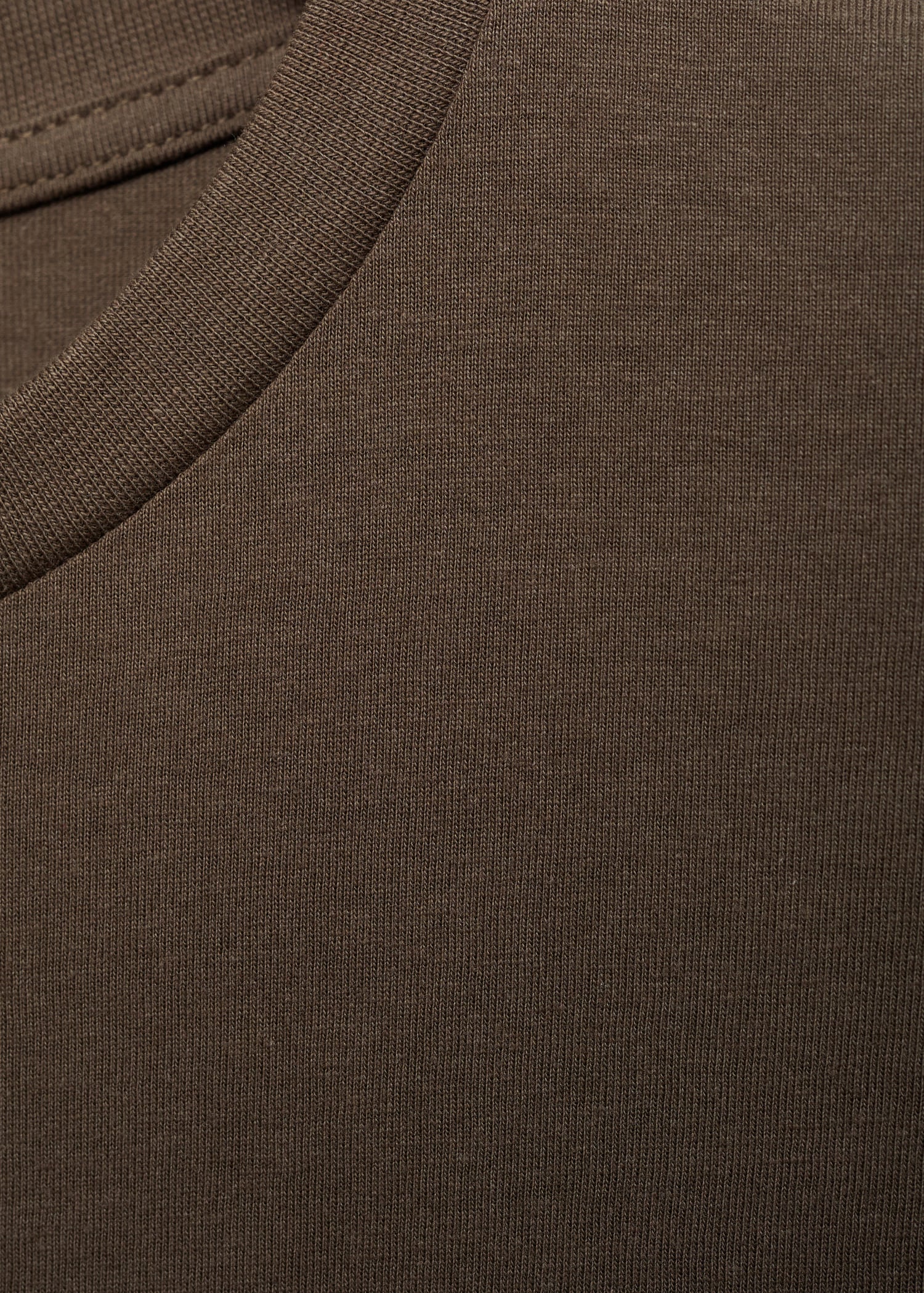 Slim-fit cotton t-shirt - Details of the article 8