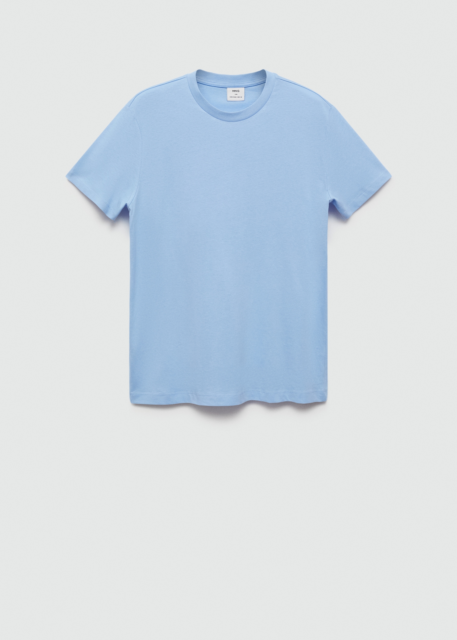 Slim-fit cotton t-shirt - Article without model
