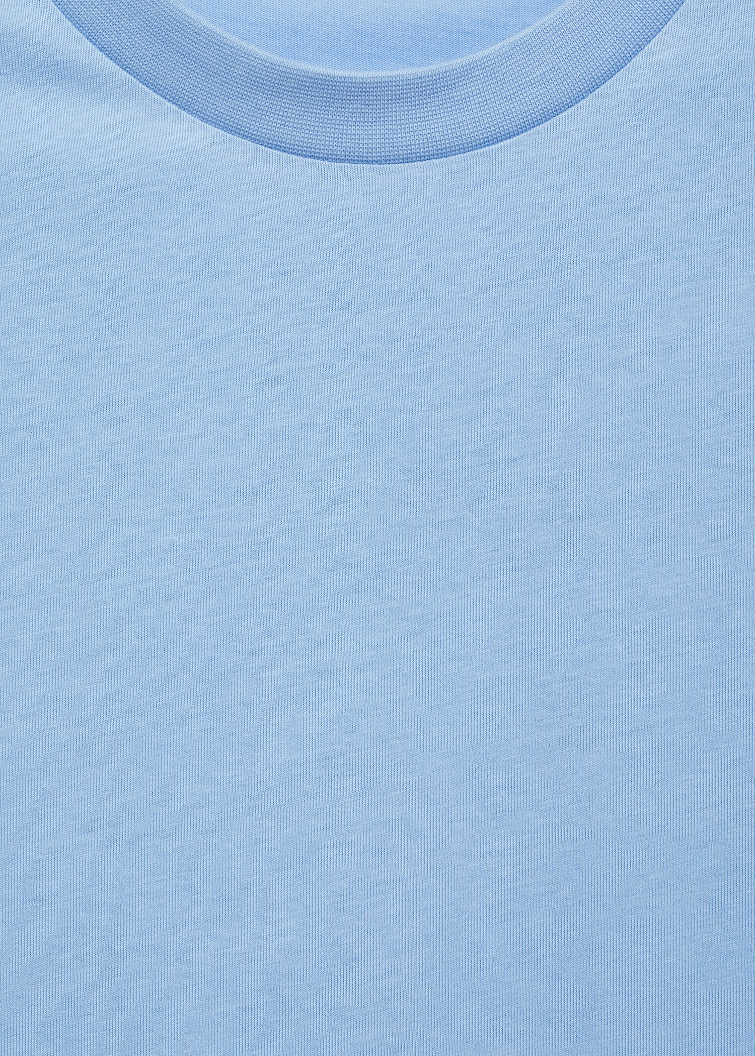 Slim-fit cotton t-shirt - Details of the article 8
