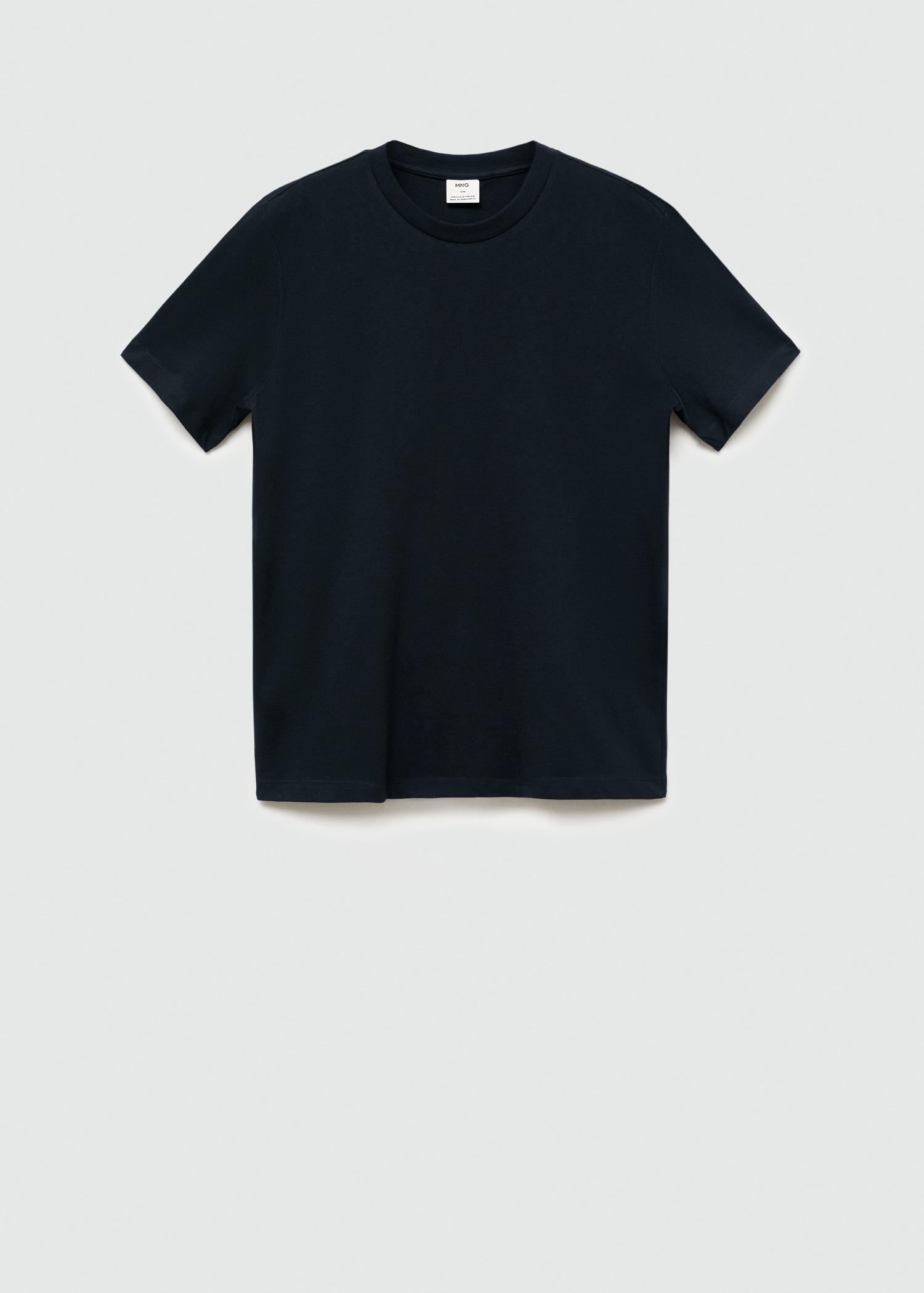 Slim-fit cotton t-shirt - Article without model