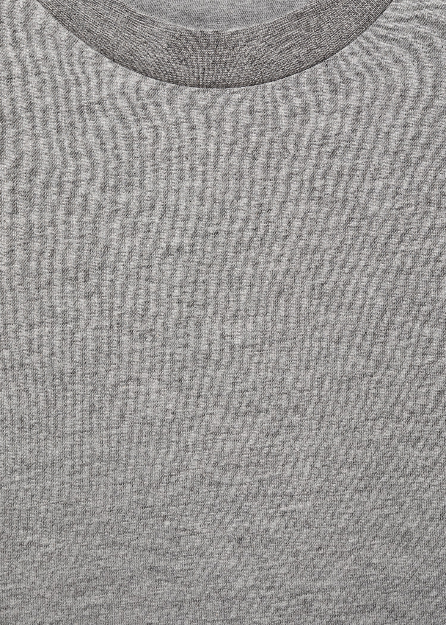 Slim-fit cotton t-shirt - Details of the article 8