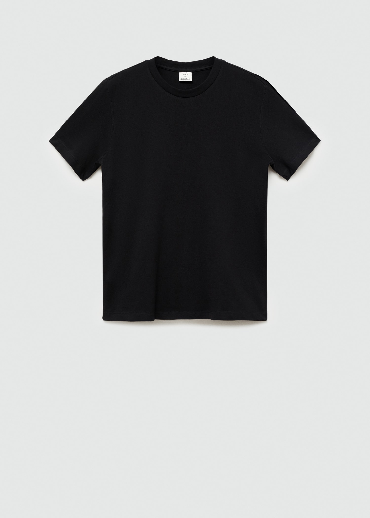 Slim-fit cotton t-shirt - Article without model