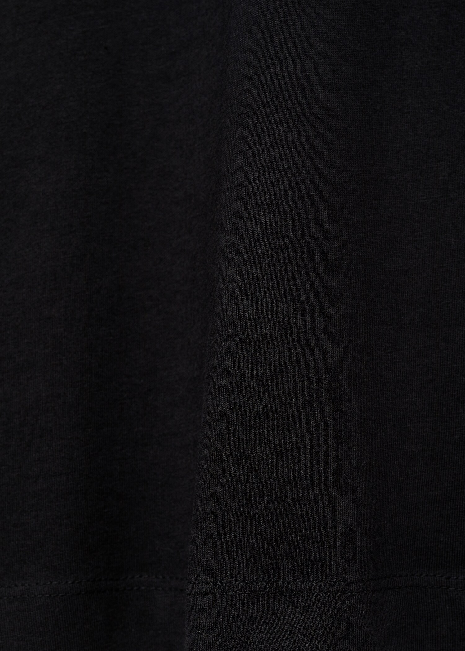 Slim-fit cotton t-shirt - Details of the article 0