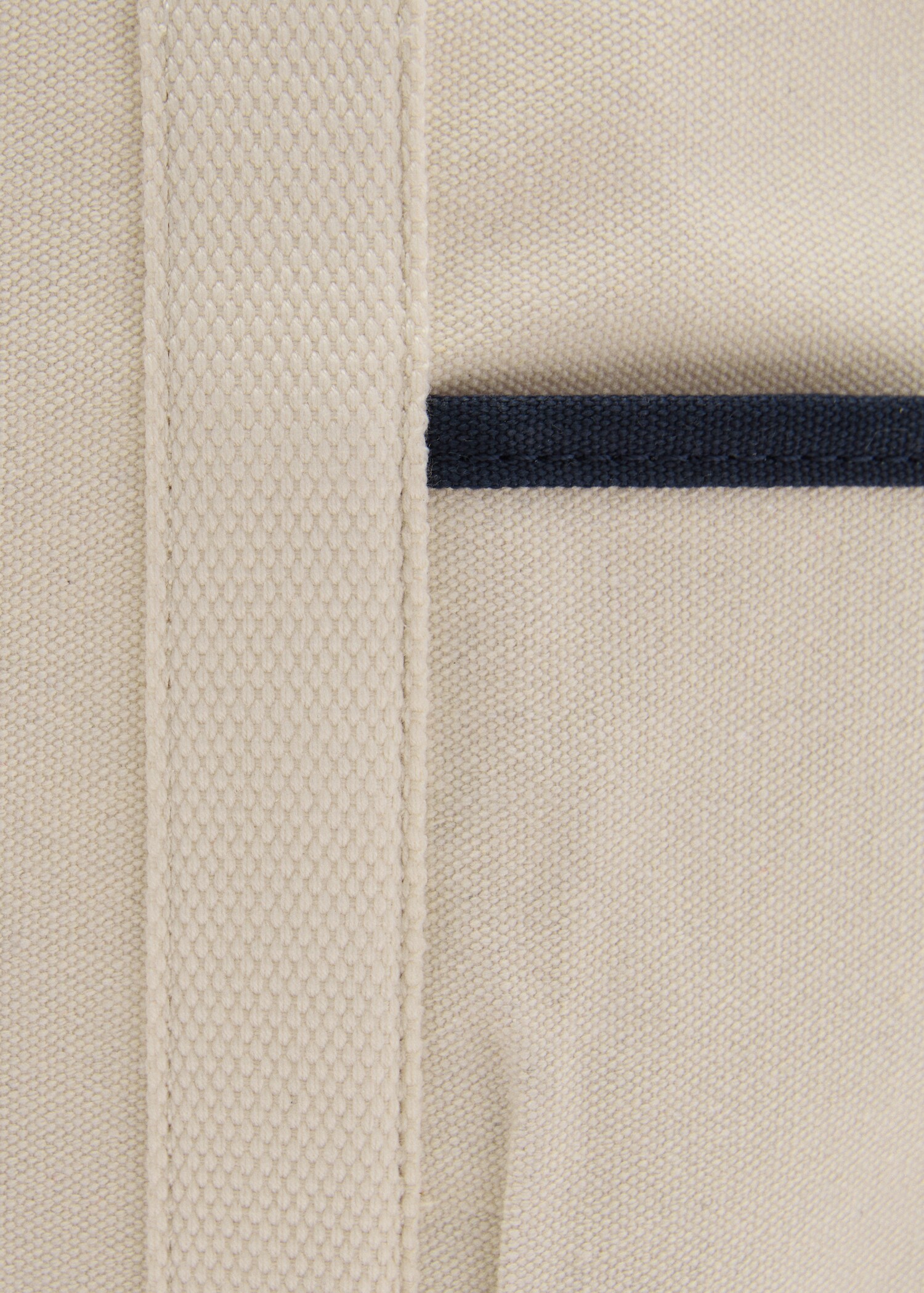 Sac toile de coton contrasté - Détail de l'article 1